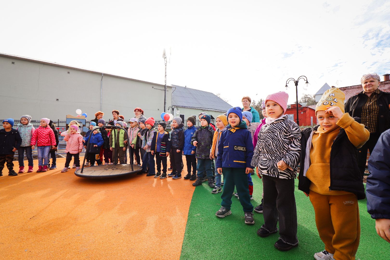 Клин, общество, благоустройство, новая детская площадка,