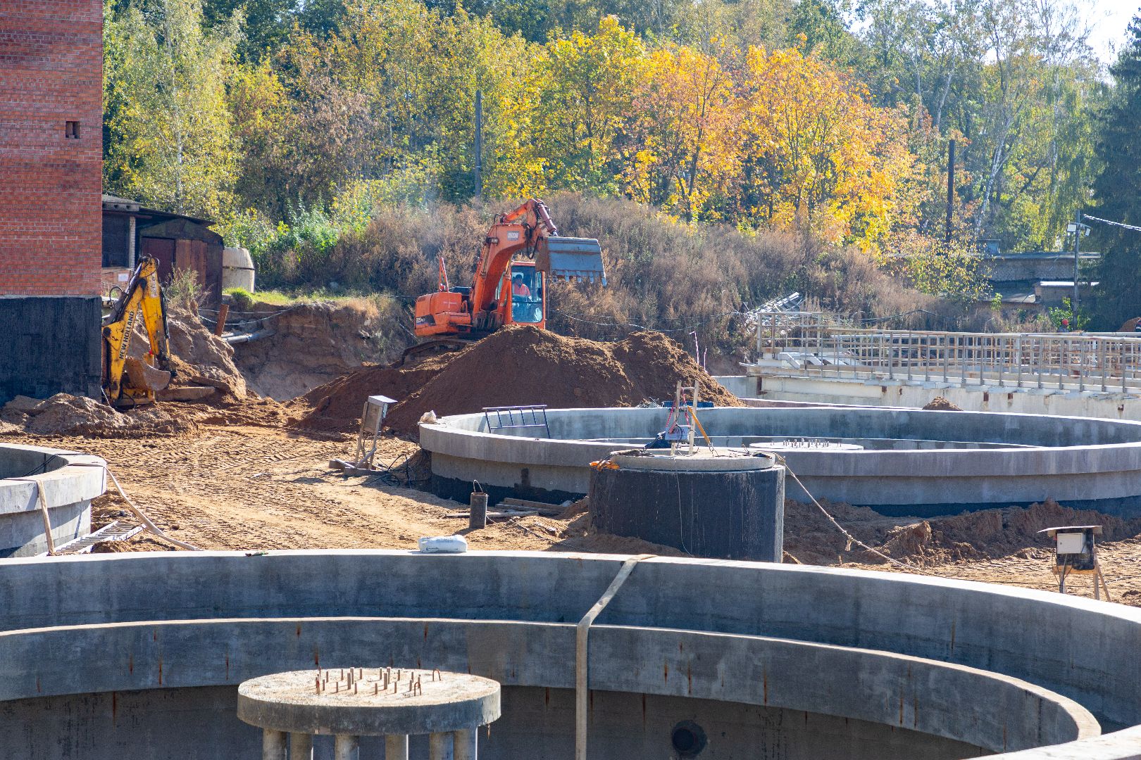 лыткарино, строительство, очистные сооружения,