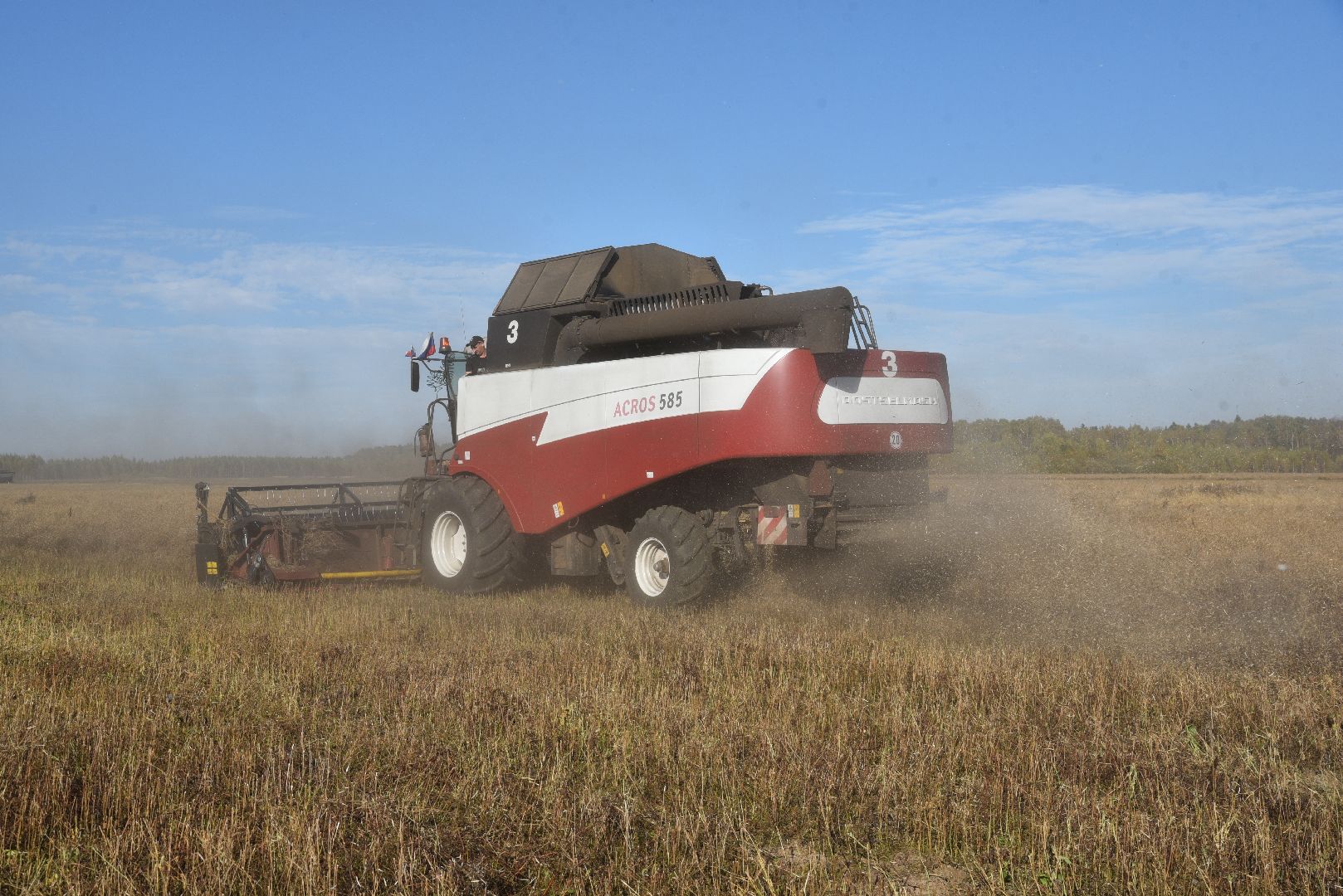 лотошино, сельское хозяйство, уборка урожая, урожай 2024, рапс,