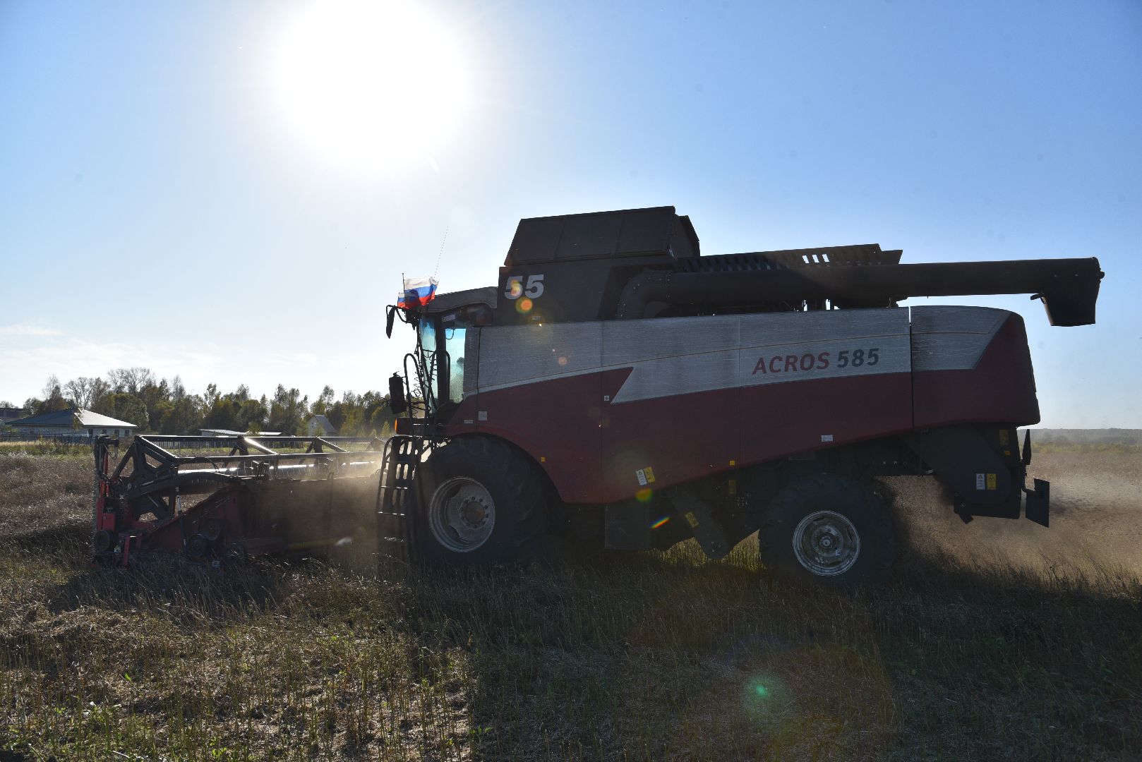 лотошино, сельское хозяйство, уборка урожая, урожай 2024, рапс,