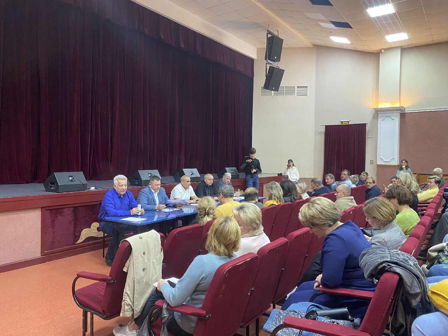 выездная администрация, Краснознаменск обращения жителей, Встреча с жителями Краснознаменска, благоустройство территории, отопительный период,