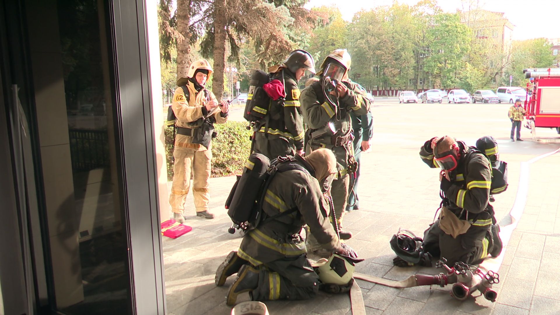 Реутов, администрация, учения, МЧС, пожар,