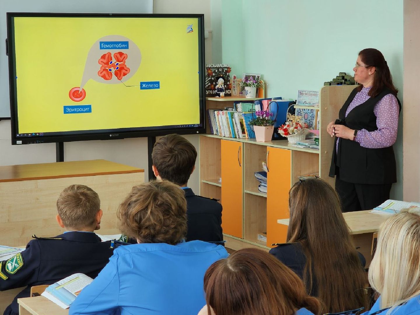 Чехов, поселок Любучаны, Любучанская школа, учитель биологии, Валентина Ратникова, лауреат конкурса, премия губернатора Московской области,лучший учитель-предметник,