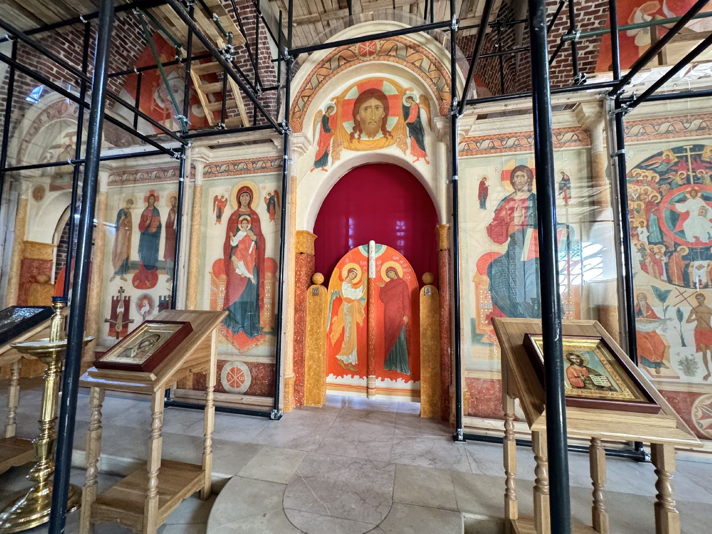 шаховская, роспись храма,