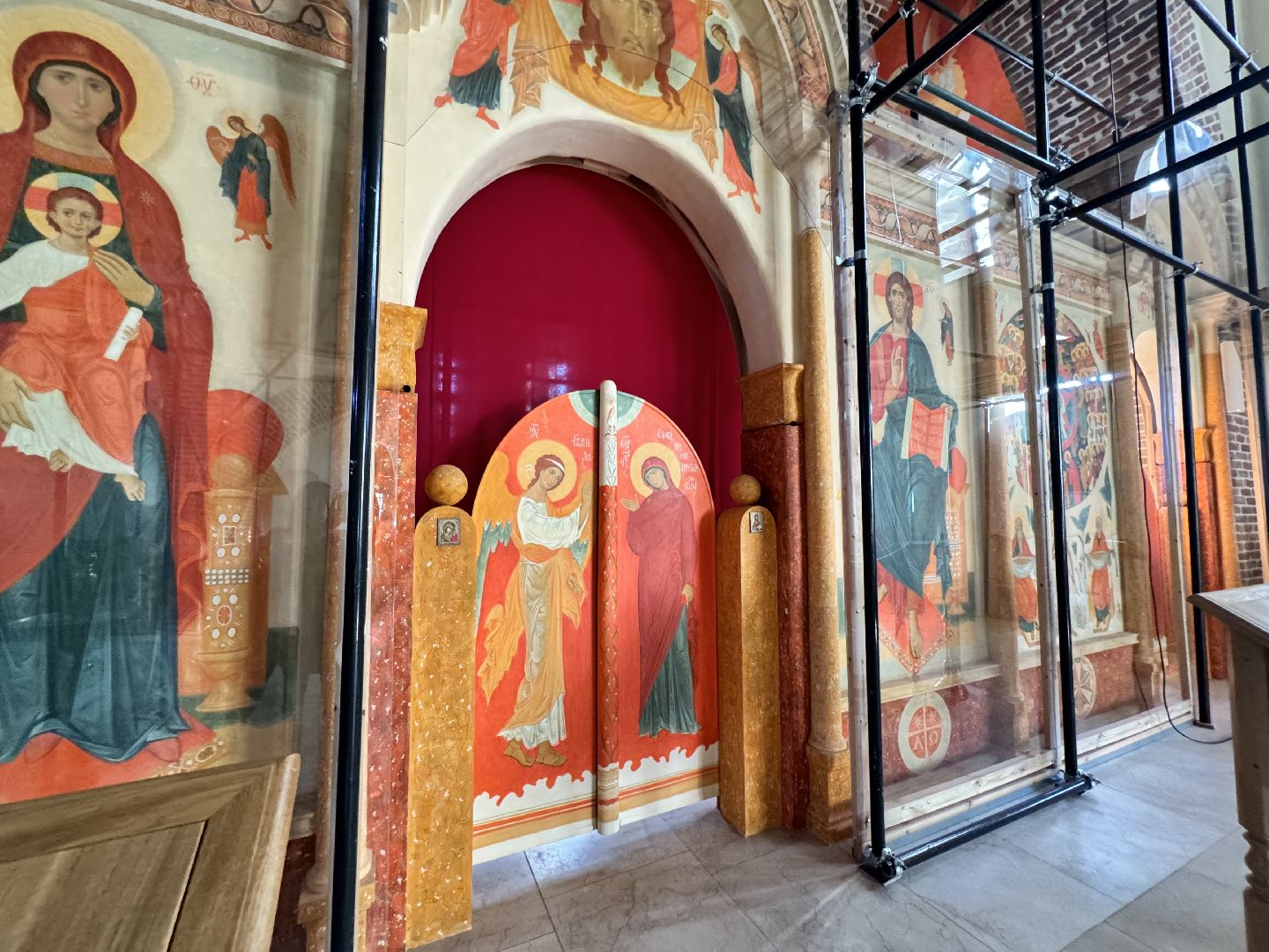 шаховская, роспись храма,