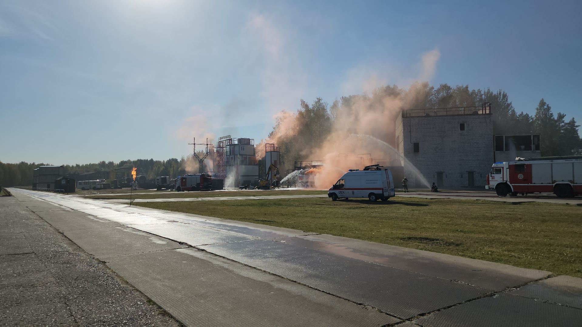 учения спасателей, МЧС, союзное государство, Ногинск, Богородский городской округ,