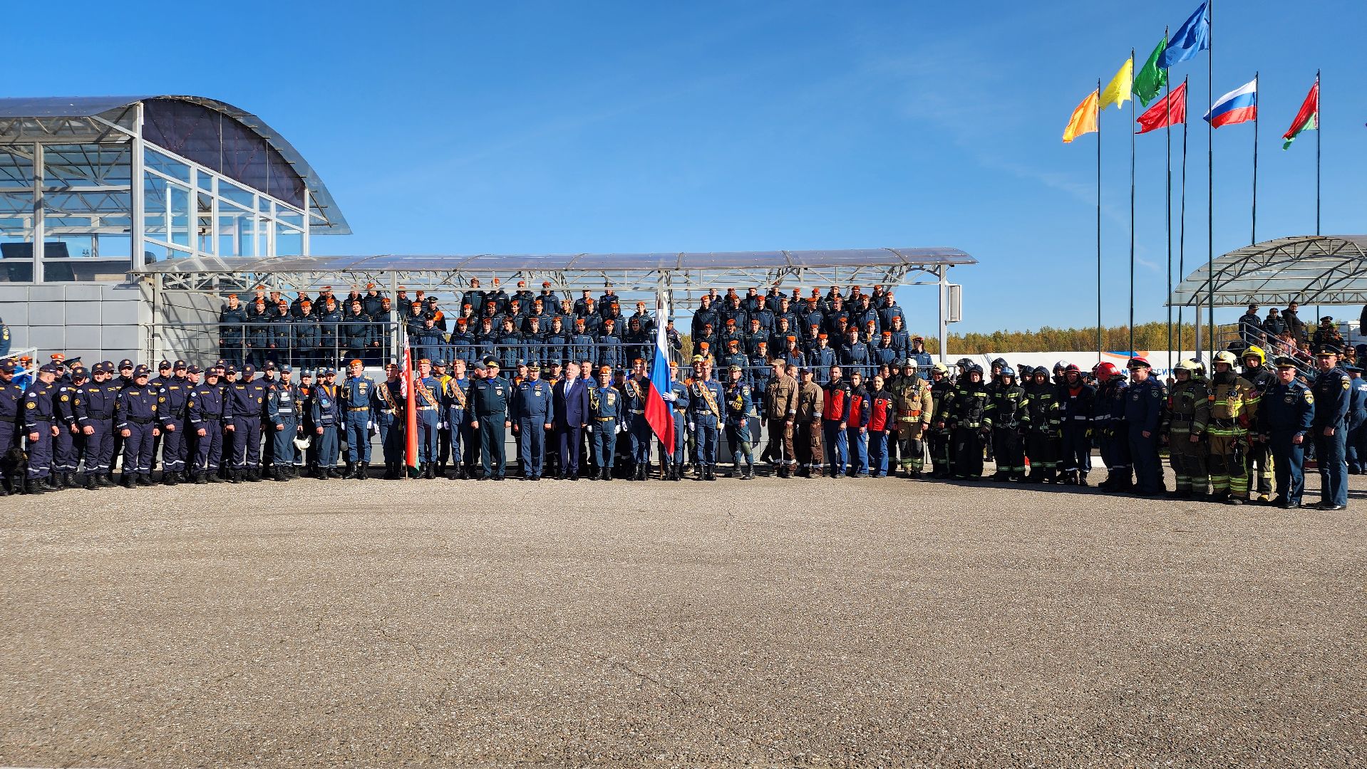 учения МЧС, Ногинский спасательный центр, Богородский городской округ,