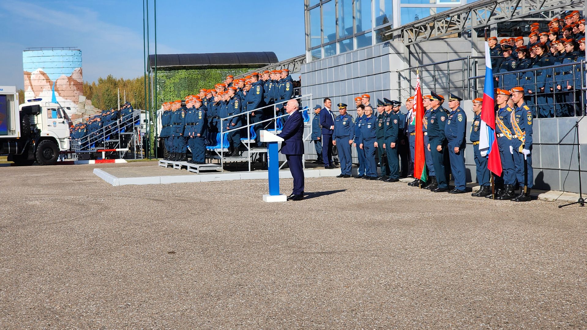 учения МЧС, Ногинский спасательный центр, Богородский городской округ,