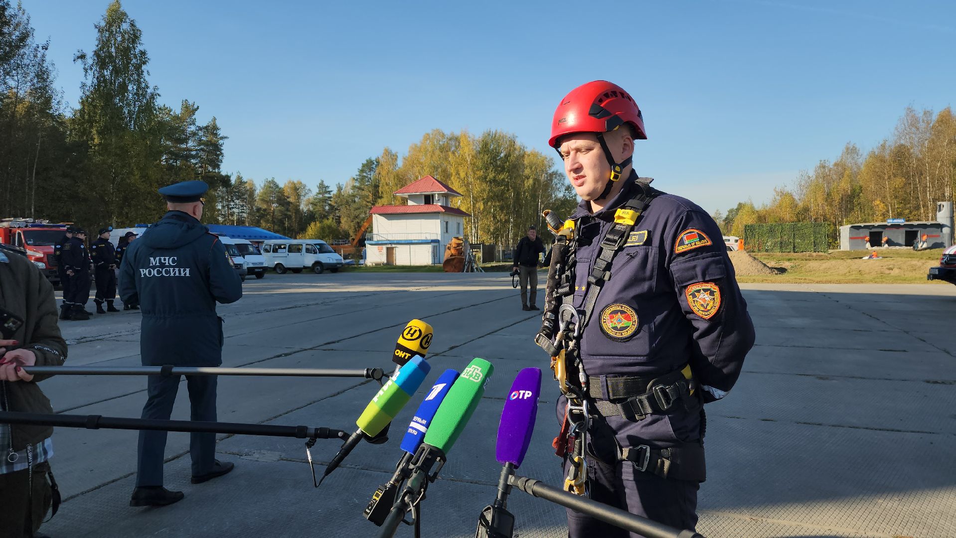 учения МЧС, Ногинский спасательный центр, Богородский городской округ,