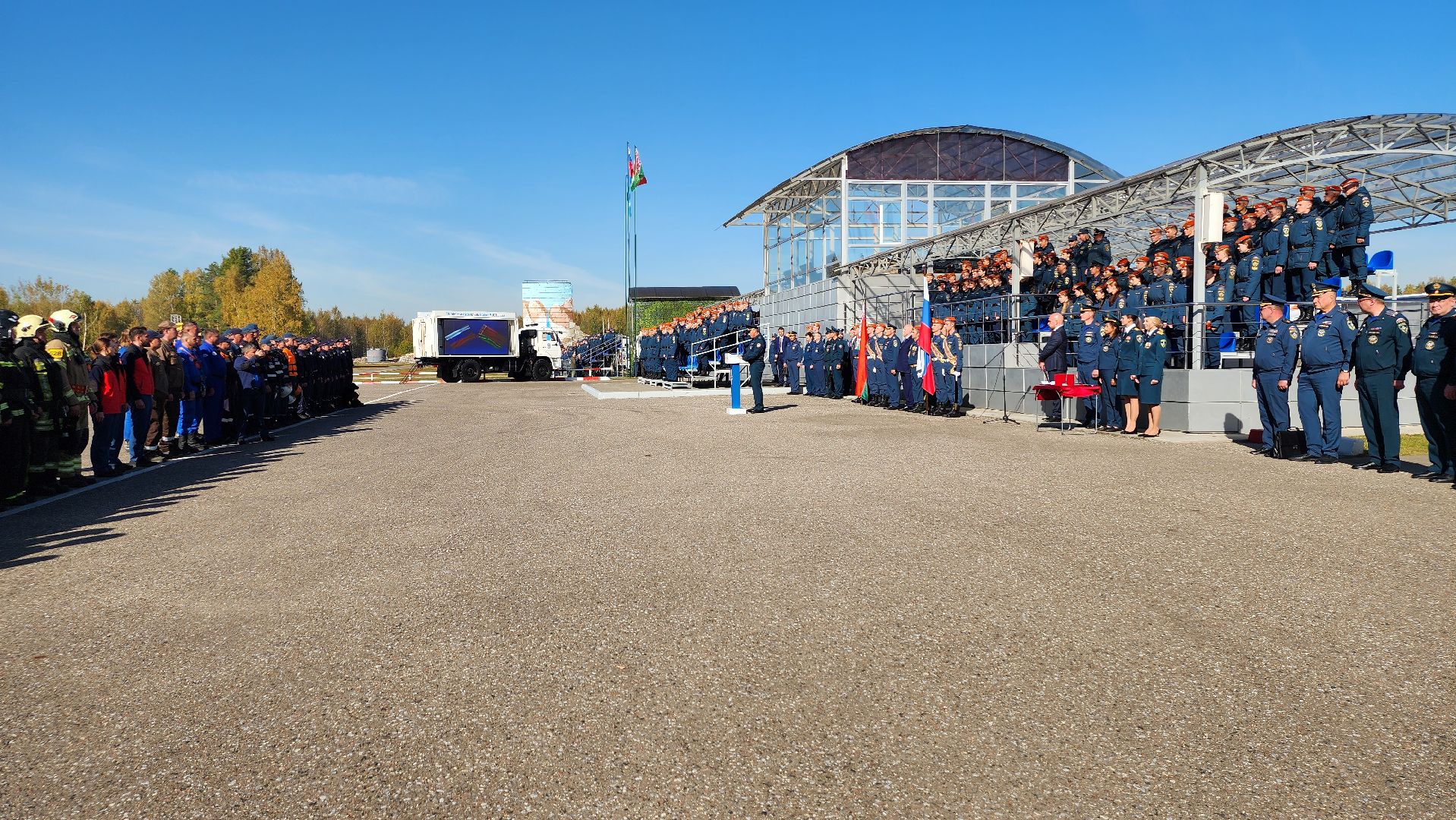 учения МЧС, Ногинский спасательный центр, Богородский городской округ,