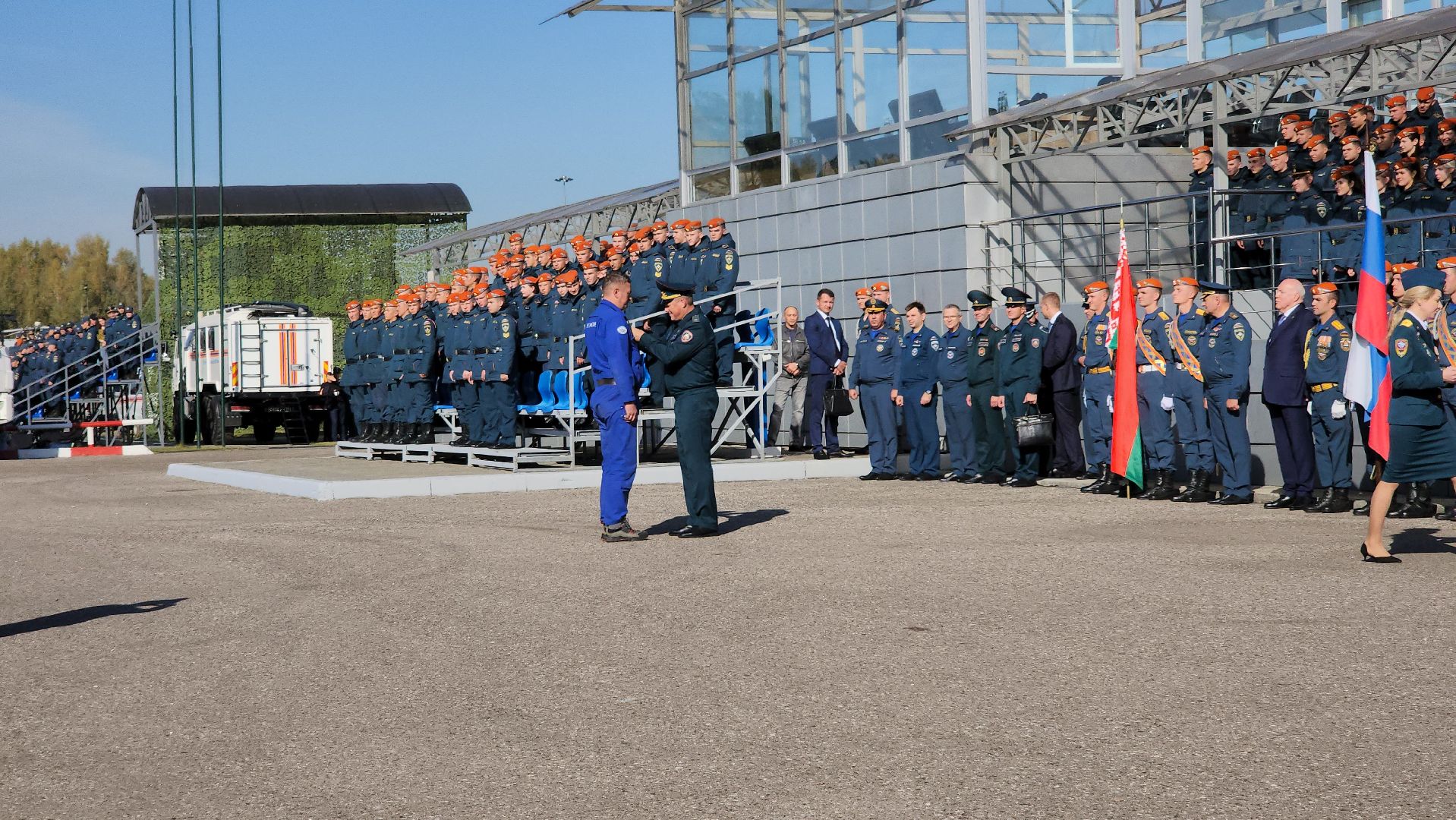 учения МЧС, Ногинский спасательный центр, Богородский городской округ,