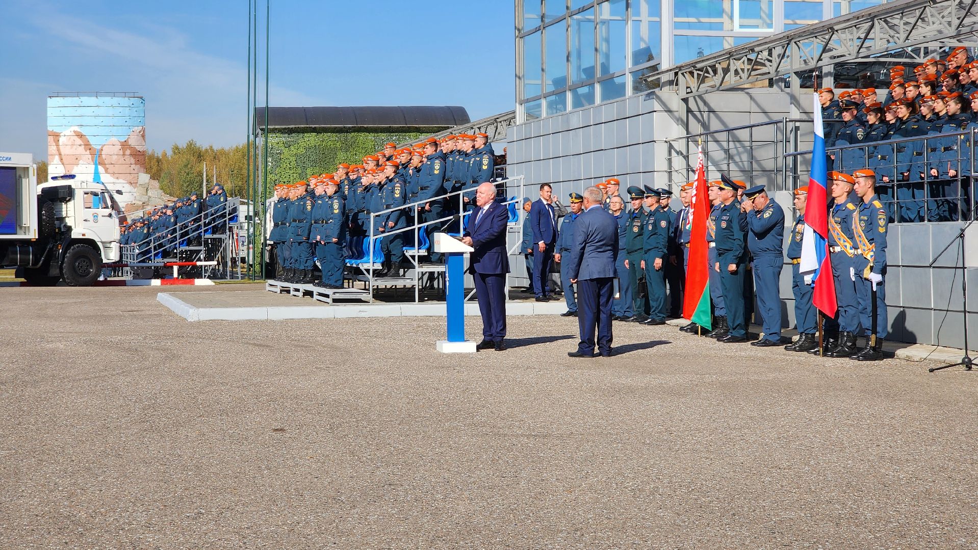 учения МЧС, Ногинский спасательный центр, Богородский городской округ,