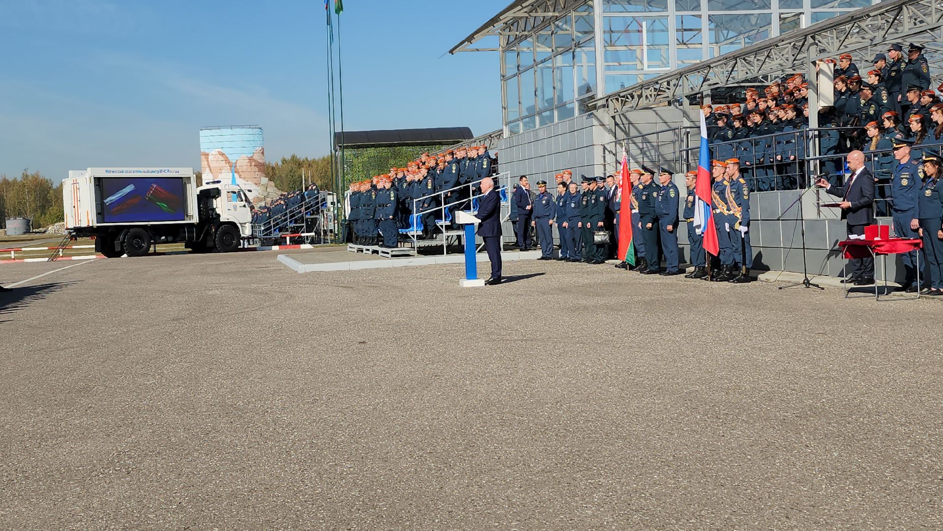 учения МЧС, Ногинский спасательный центр, Богородский городской округ,