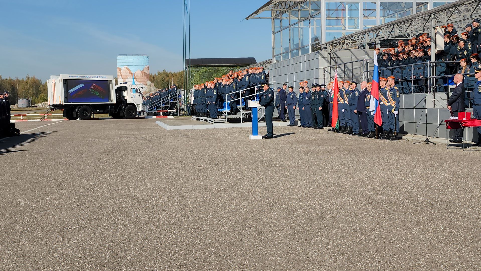 учения МЧС, Ногинский спасательный центр, Богородский городской округ,