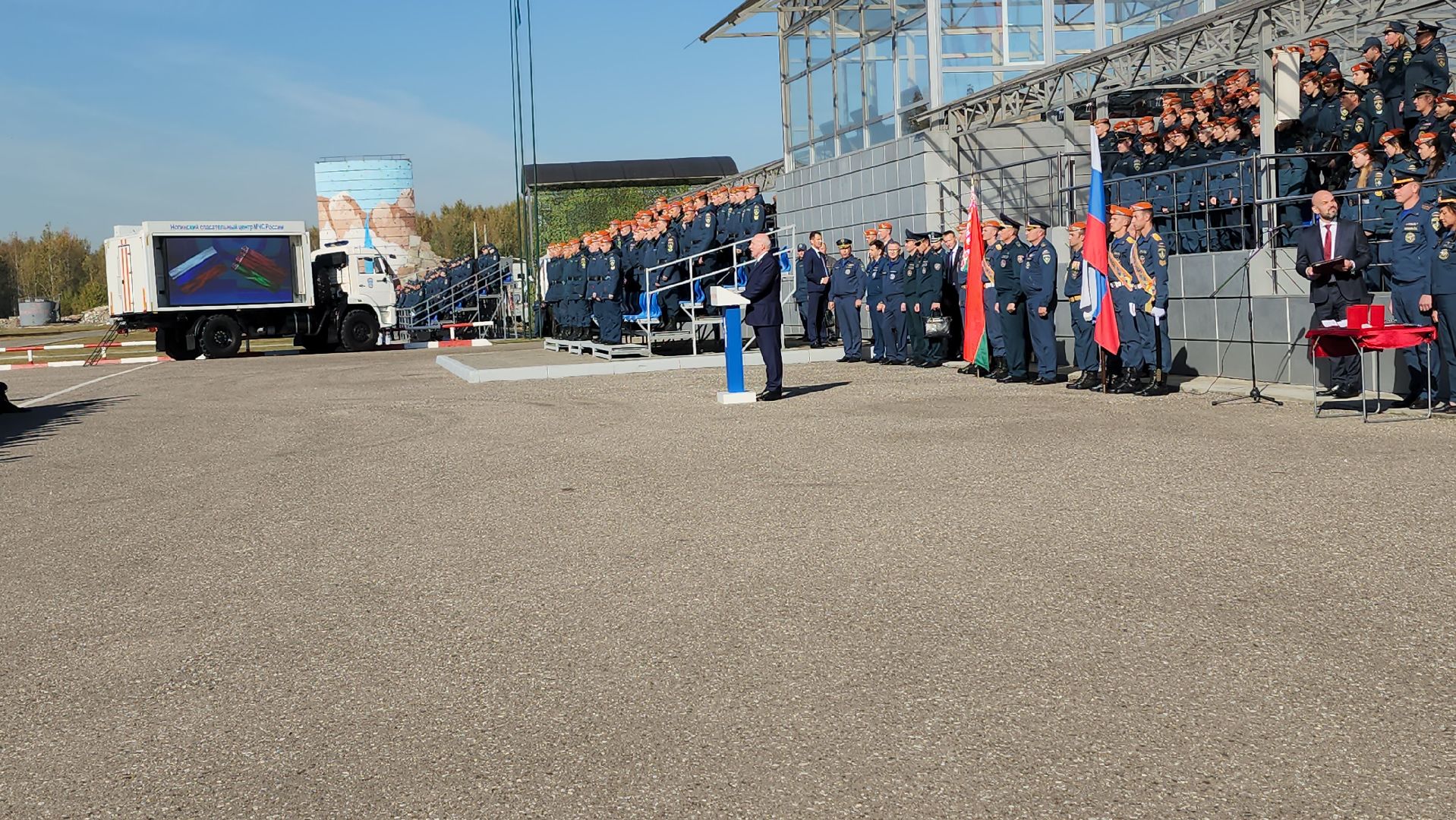 учения МЧС, Ногинский спасательный центр, Богородский городской округ,