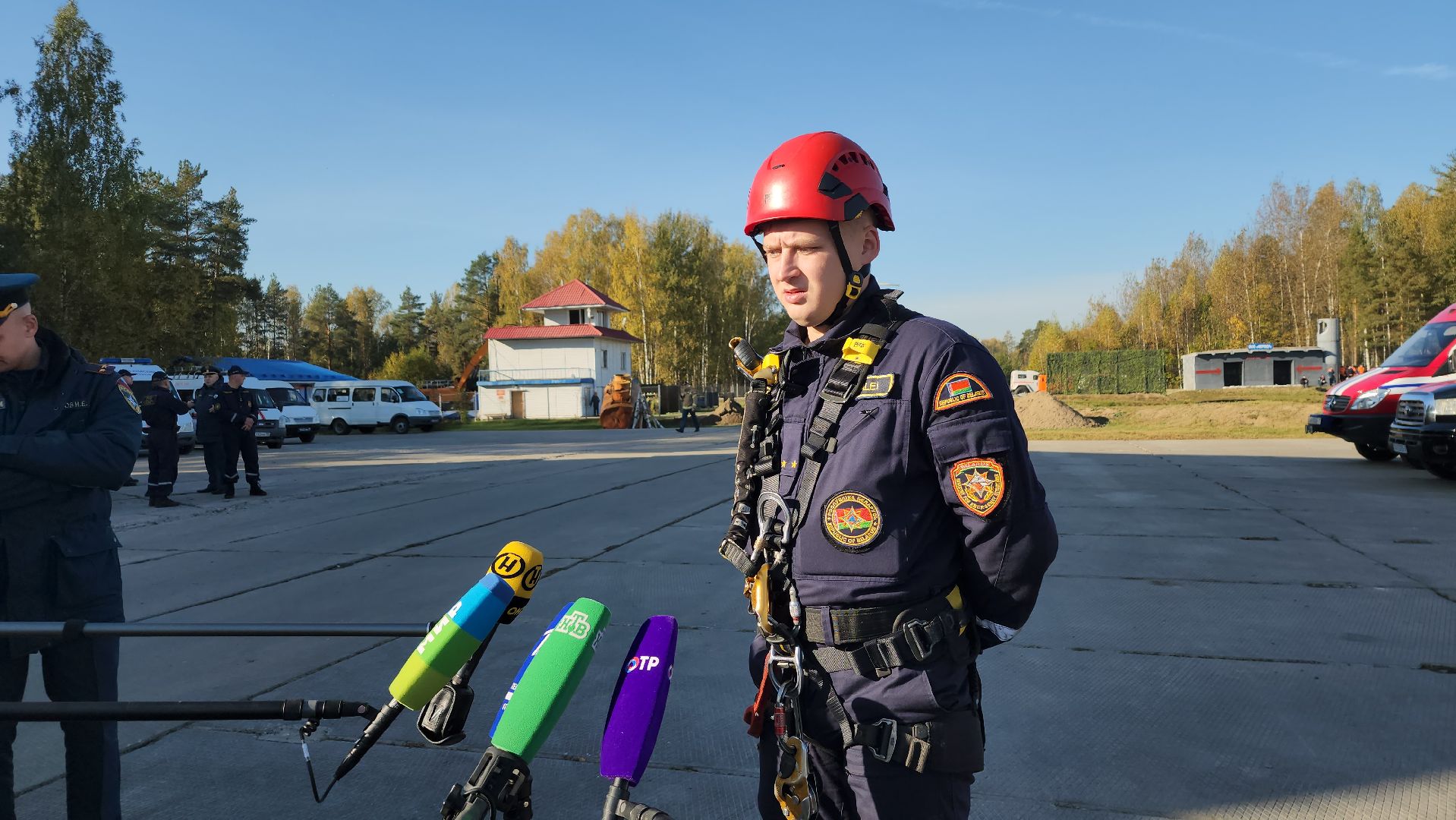 учения МЧС, Ногинский спасательный центр, Богородский городской округ,