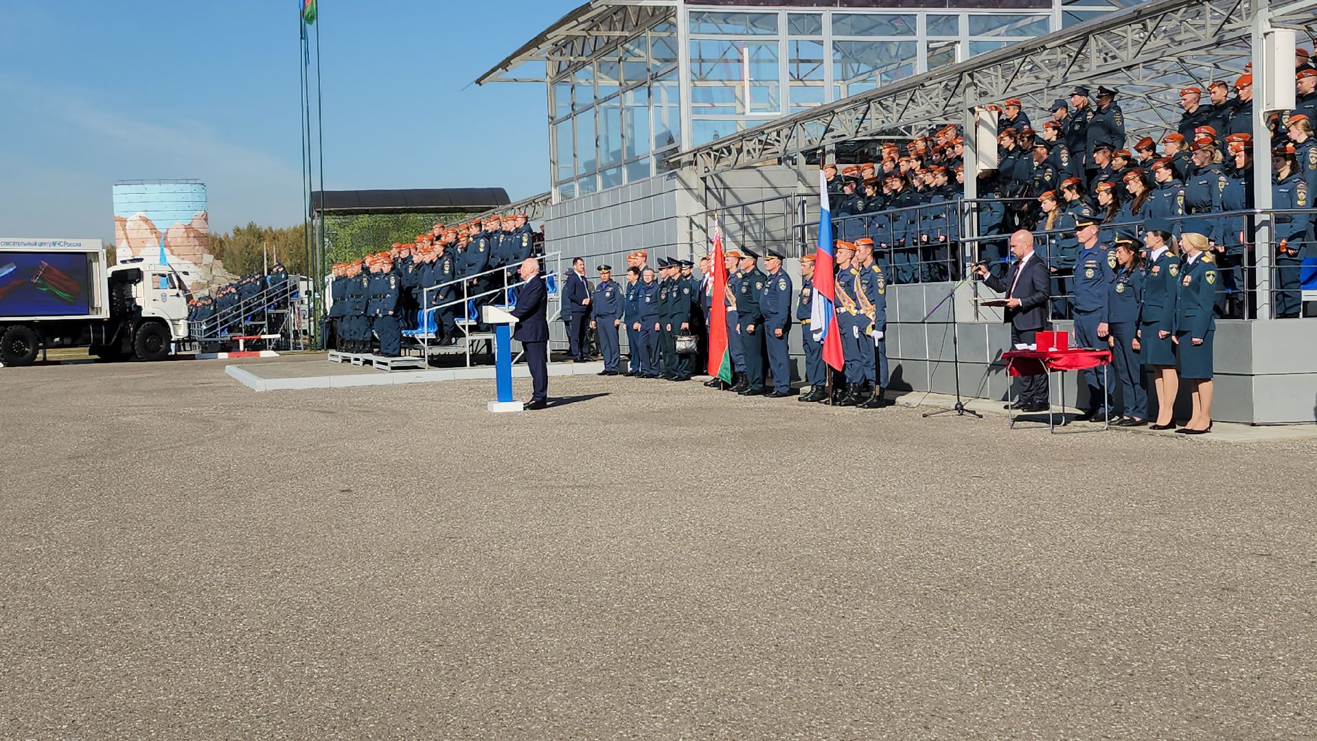учения МЧС, Ногинский спасательный центр, Богородский городской округ,