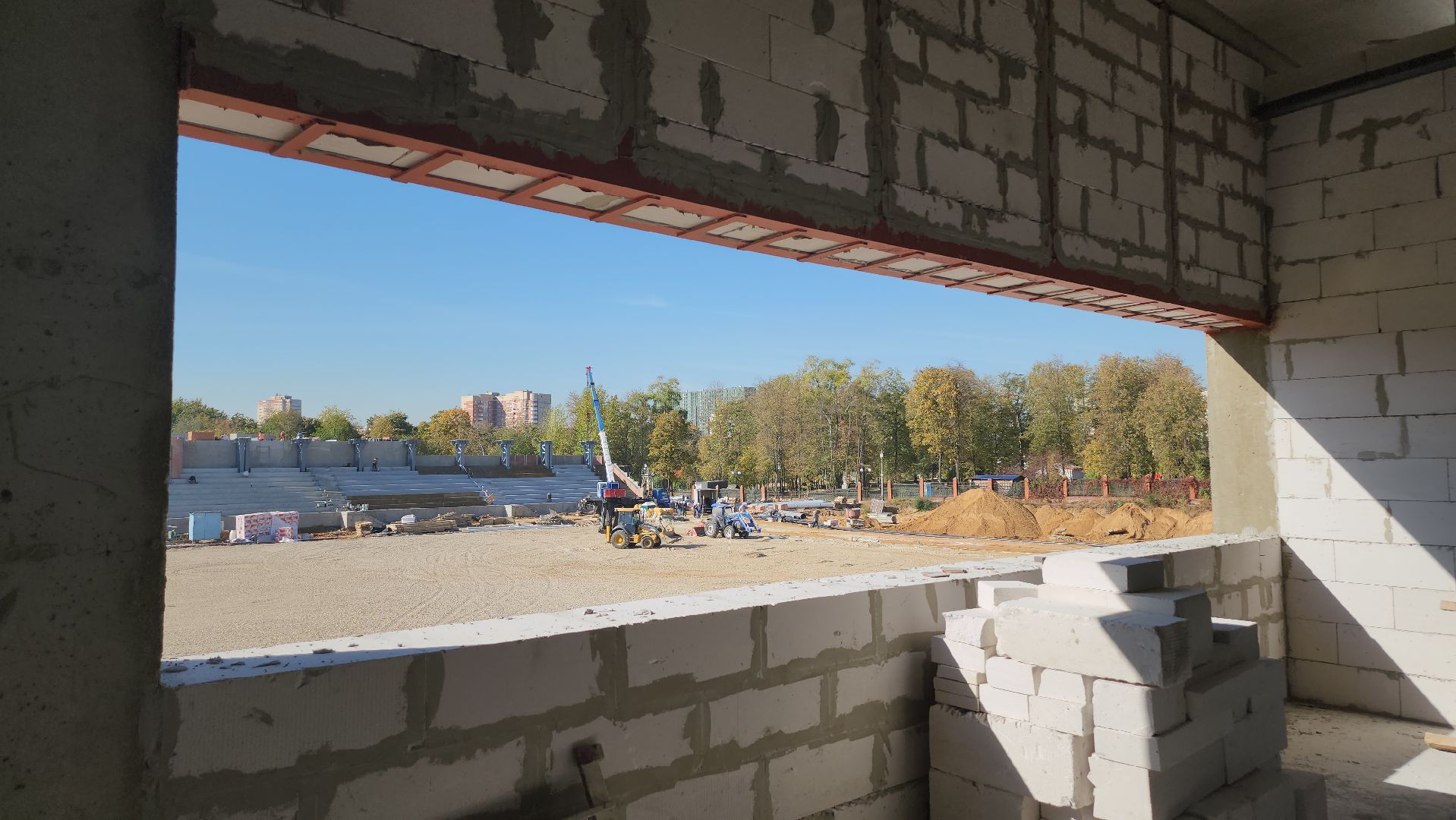 люберцы, стадион торпедо, строительство, футбольное поле,