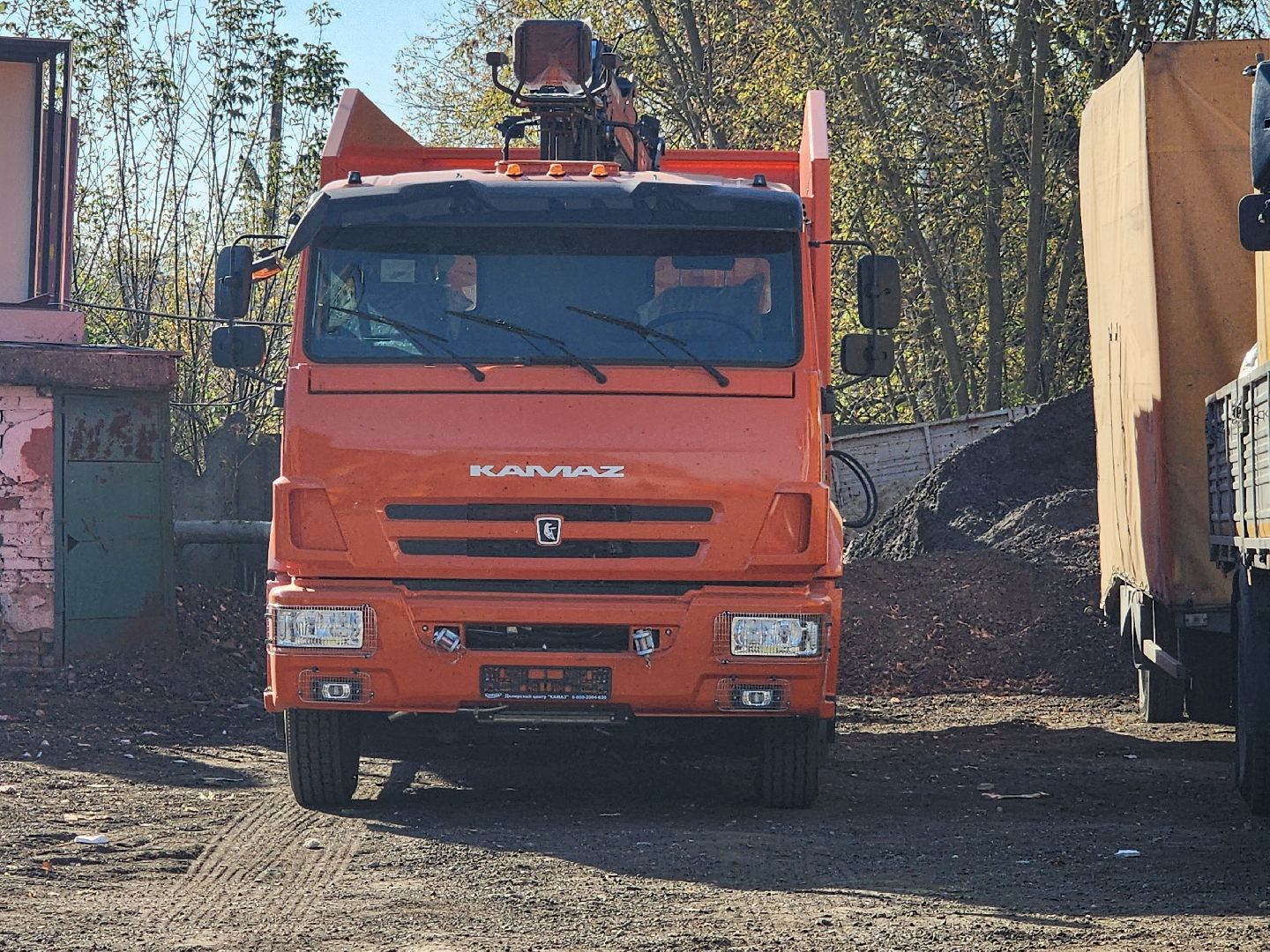 серпухов, комбинат благоустройства, ломовоз, улица екатерины дашковой, новая коммунальная техника, жкх,