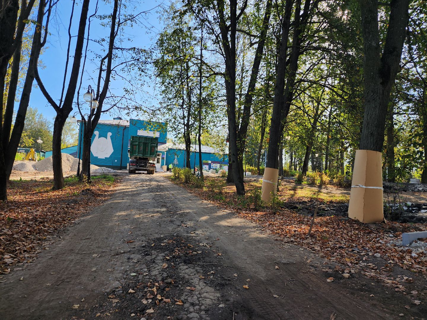 серпухов, дк лира, поселок пролетарский, сквер, парковка,