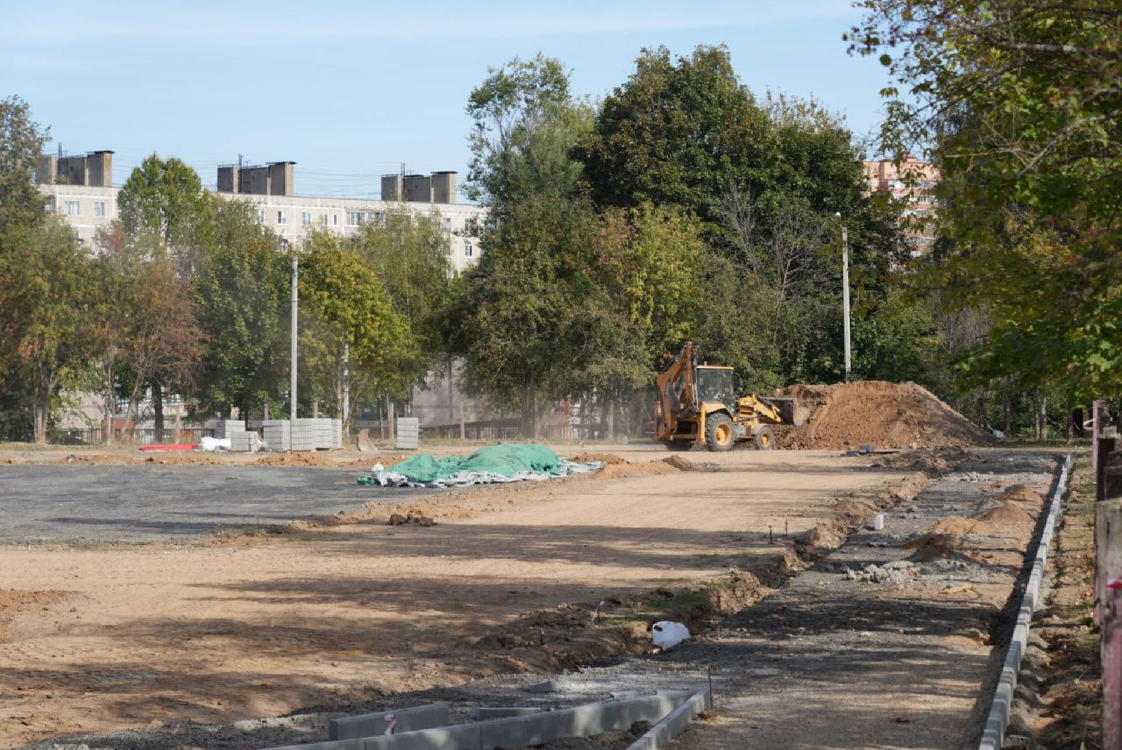 Спорт, Стадион, Школа, Дети, Реконструкция, Сергиев Посад, Сергиево-Посадский городской округ,