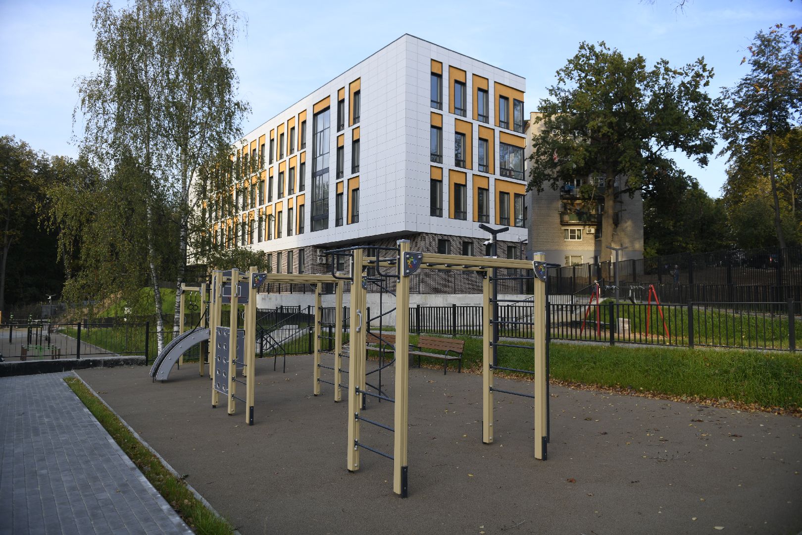 лыткарино 6 микрорайон, лыткарино 4 гимназия, новый корпус 4 гимназии,