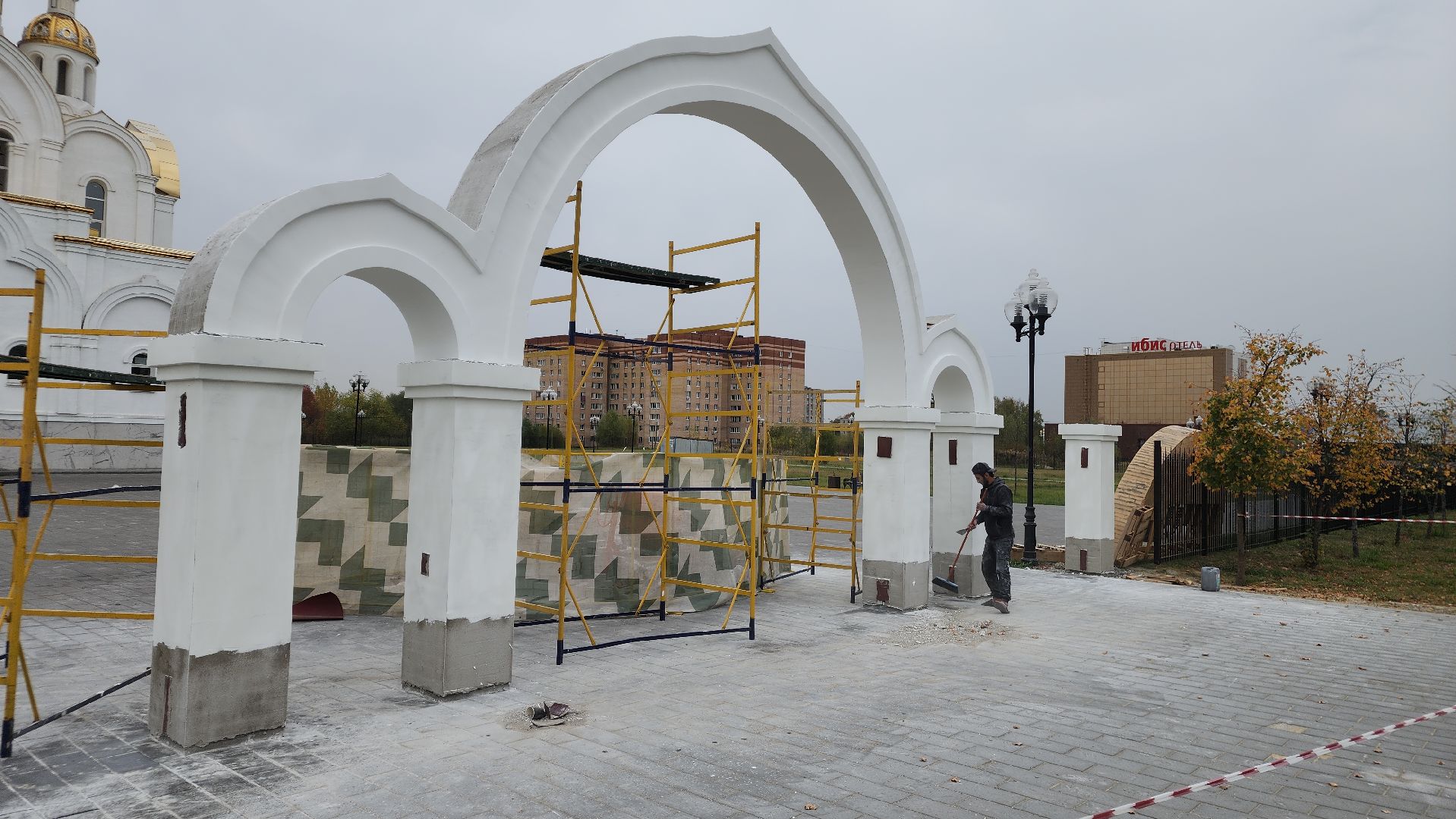 ступино, храм в ступино, благоустройство 2024,