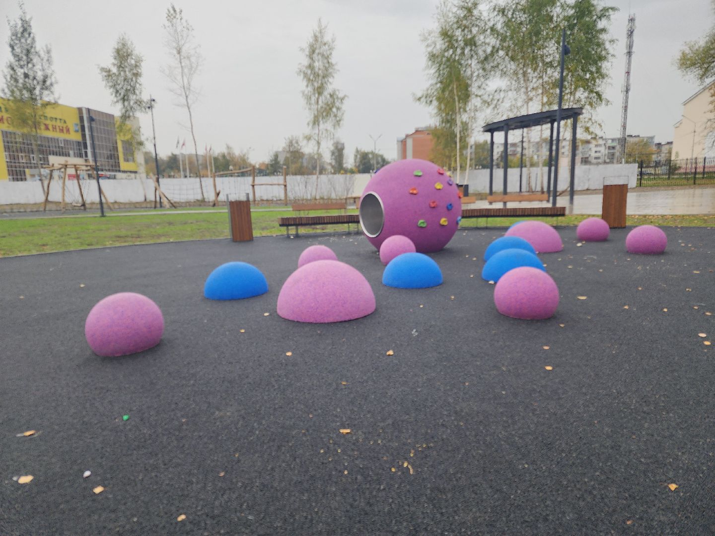 детский сквер, куровское, орехово-зуевский округ, благоустройство 2024,