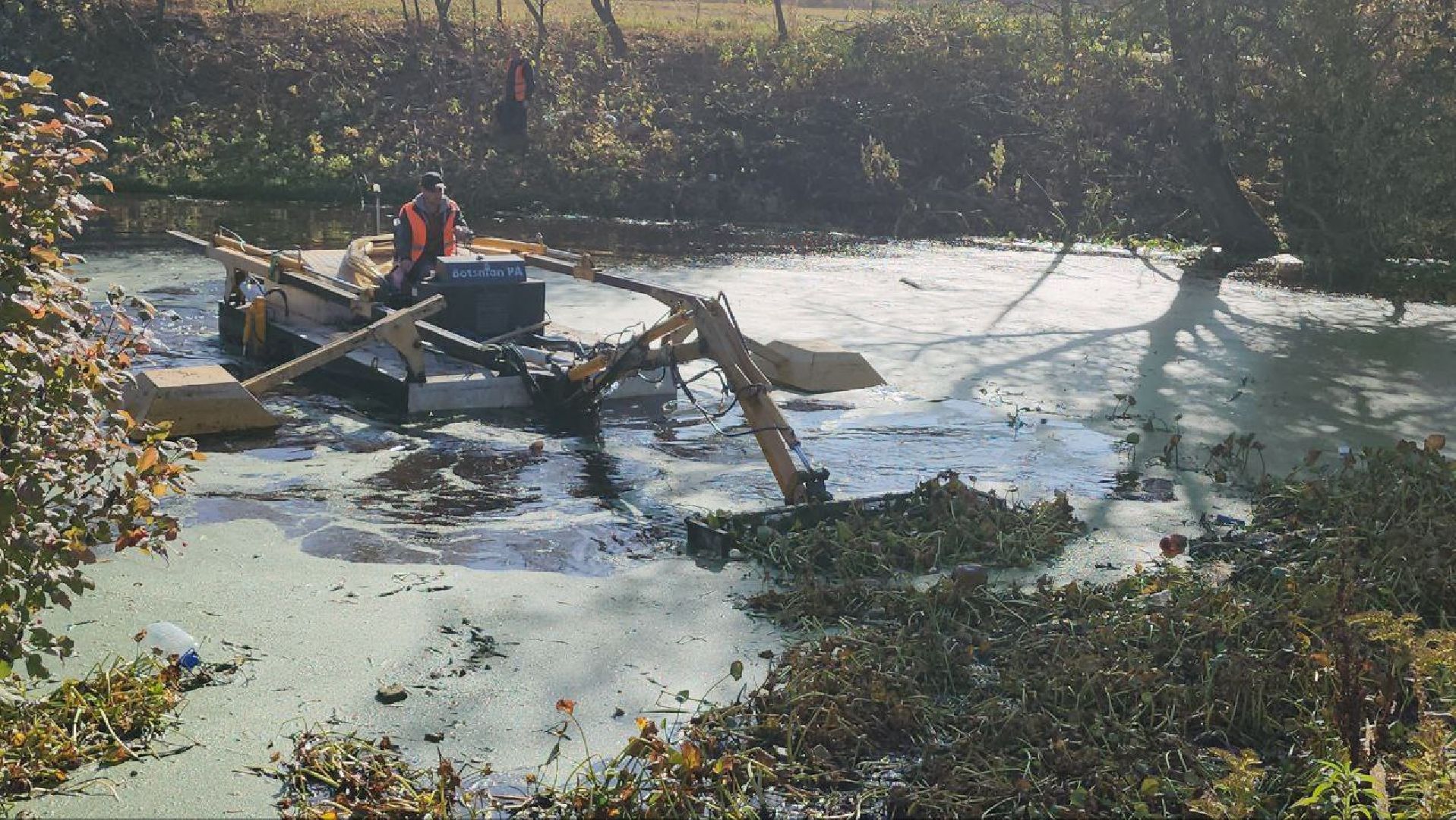 люберцы, деревня Токарево, водный экскаватор,