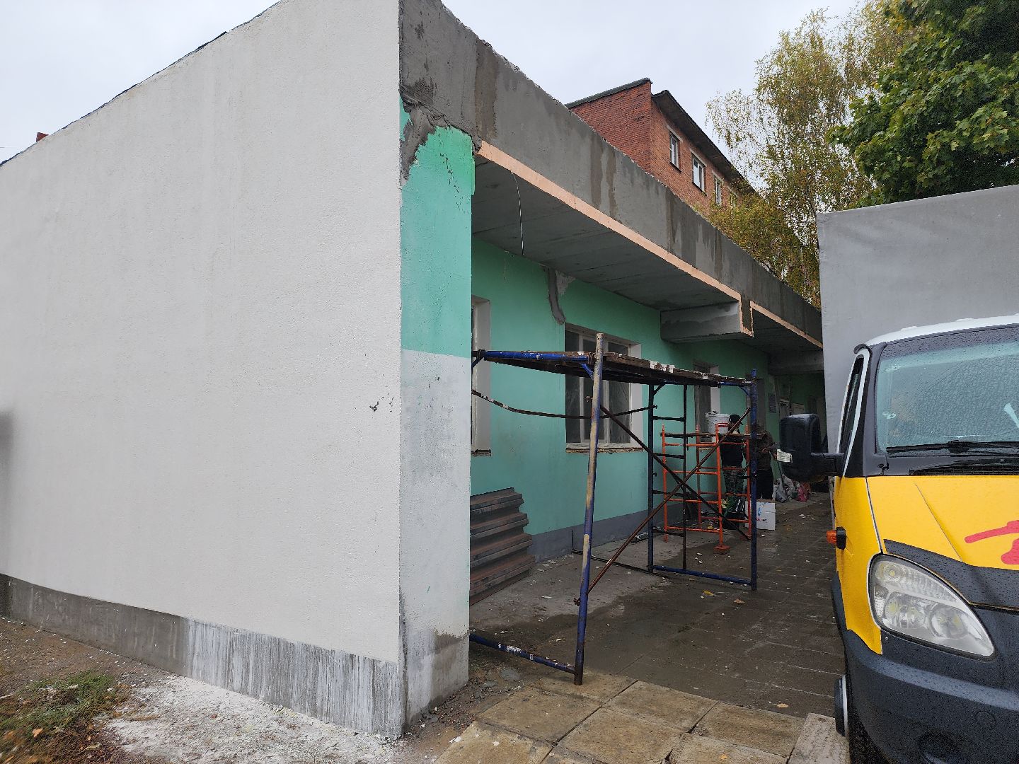 ремонт амбулатории,