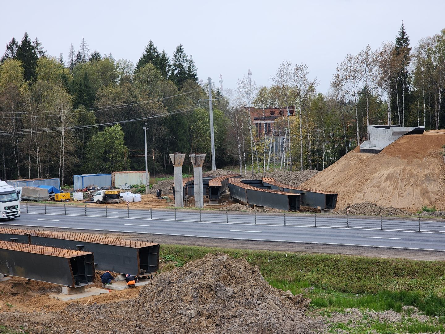 руза, м-1, транспортная развязка, расширение дороги, минское шоссе, дорохово, рузский городской округ,