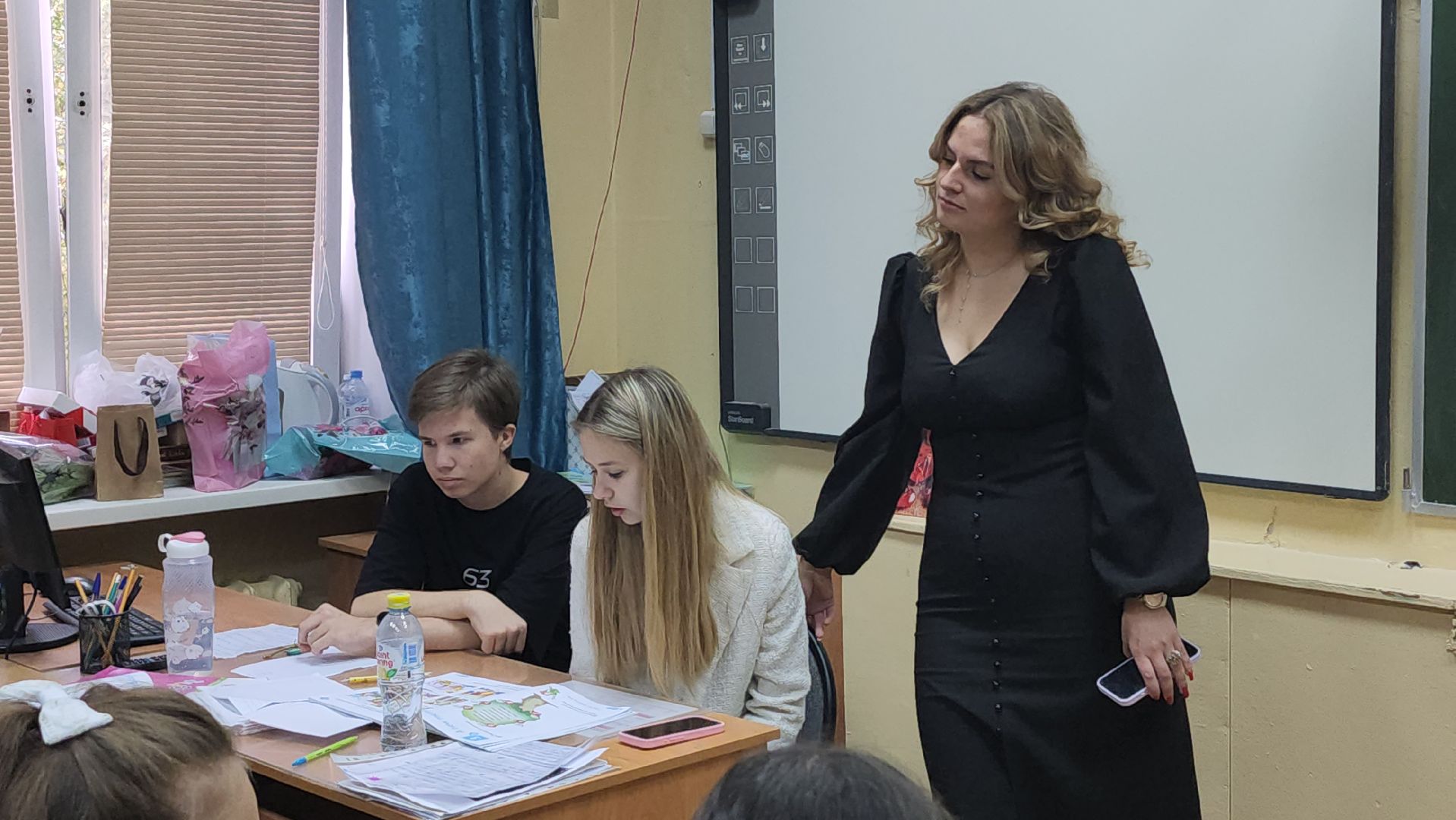 люберцы, день учителя, ученики,