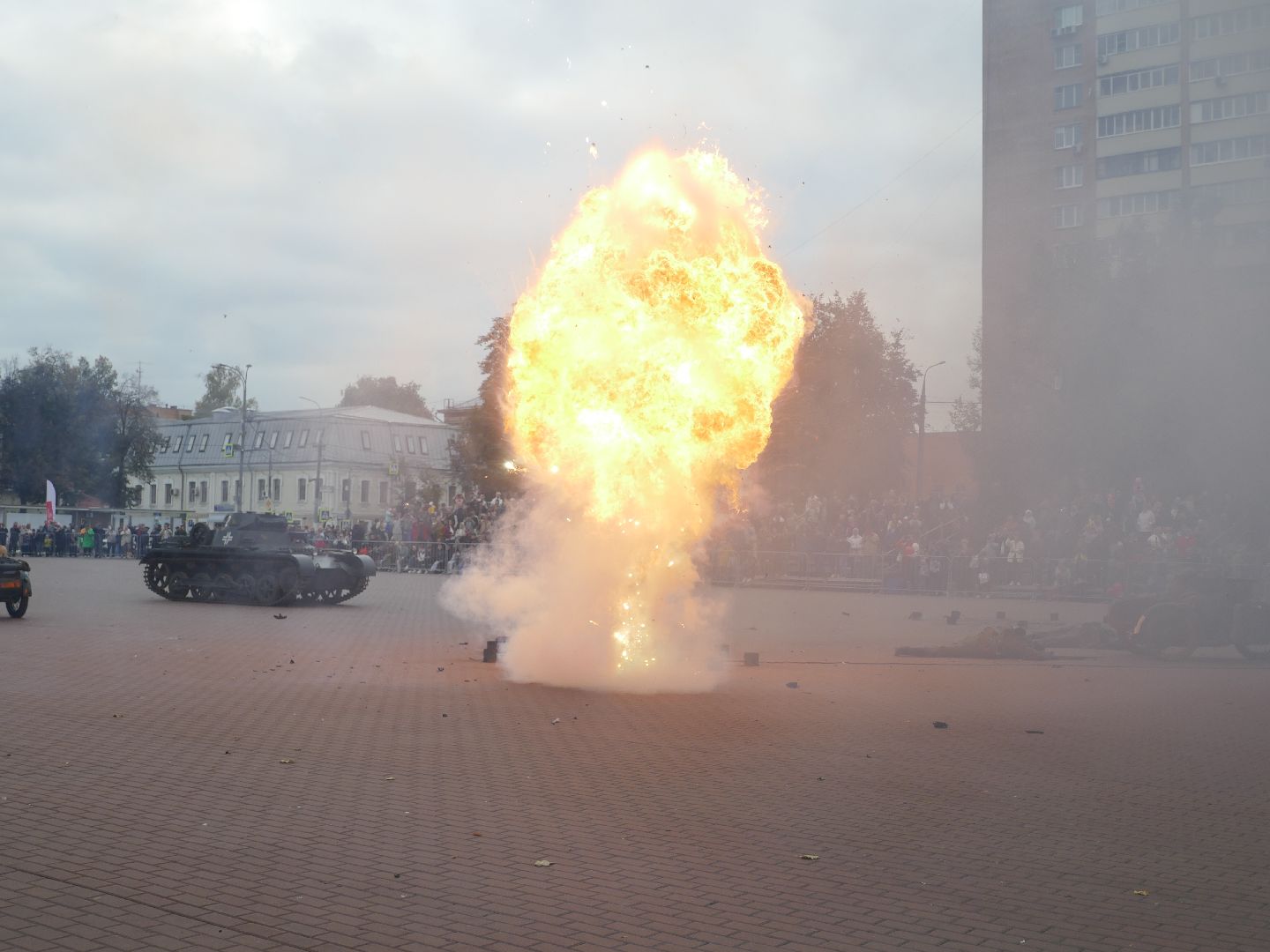Подольск, Подвиг подольских курсантов, Реконструкция, День памяти, День города, вов,