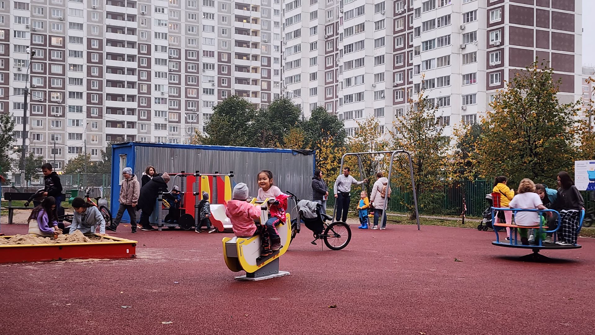 Десткая площадка, Благоустройство, Лобня,