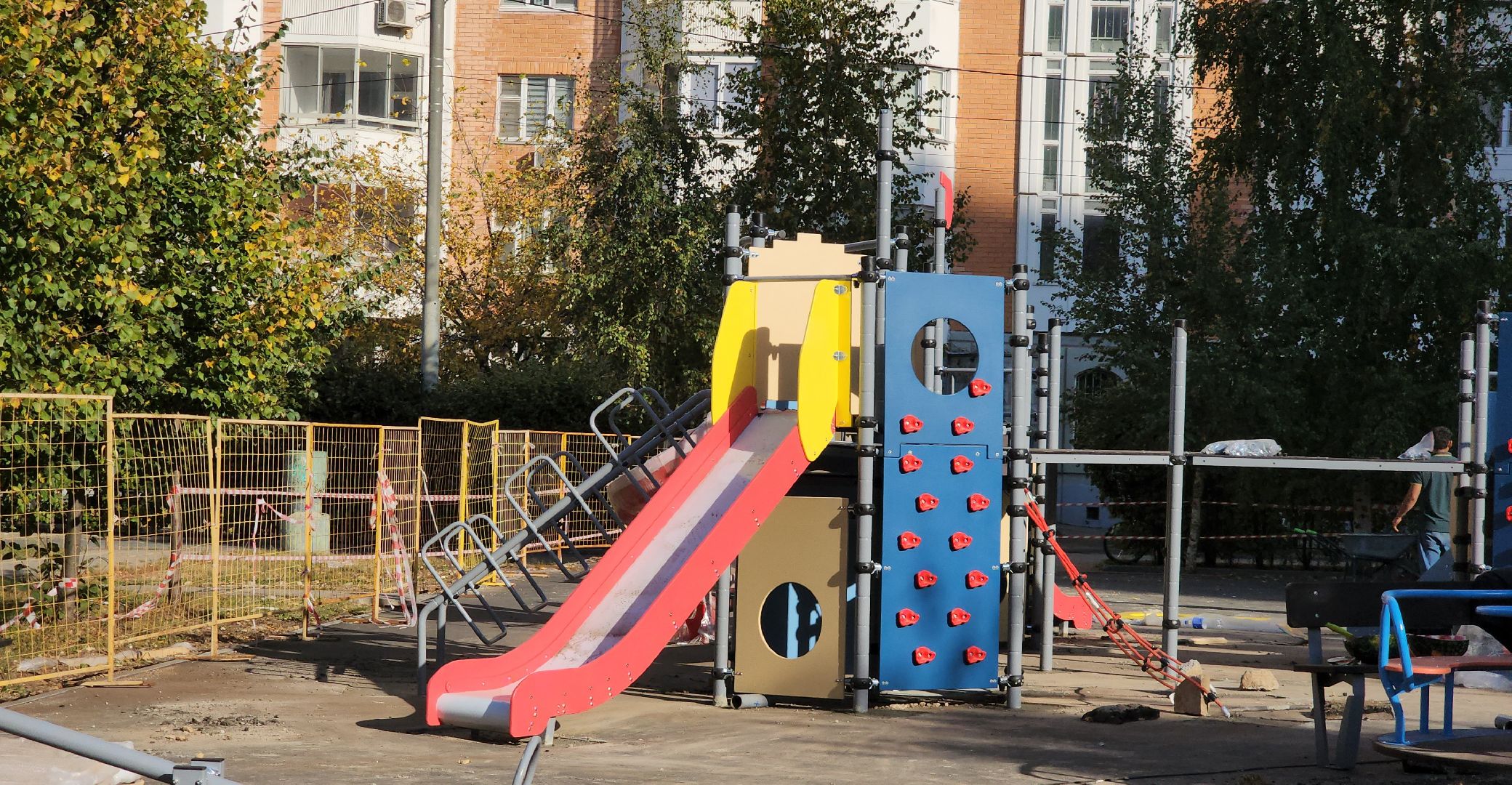 Десткая площадка, Благоустройство, Лобня,