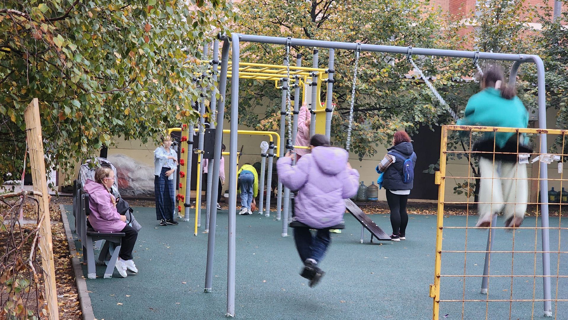 Десткая площадка, Благоустройство, Лобня,