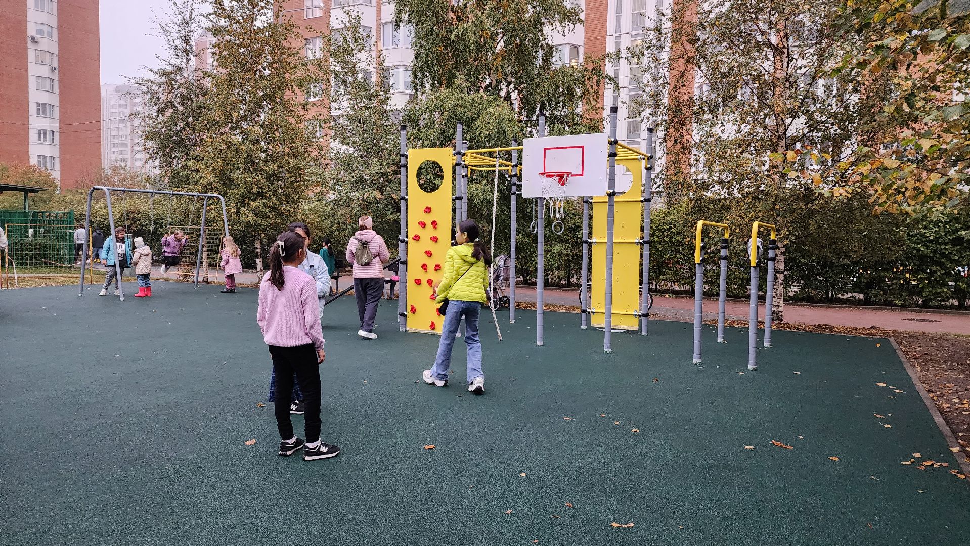 Десткая площадка, Благоустройство, Лобня,