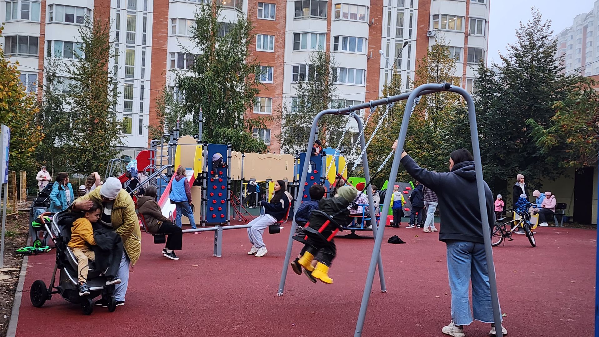 Десткая площадка, Благоустройство, Лобня,
