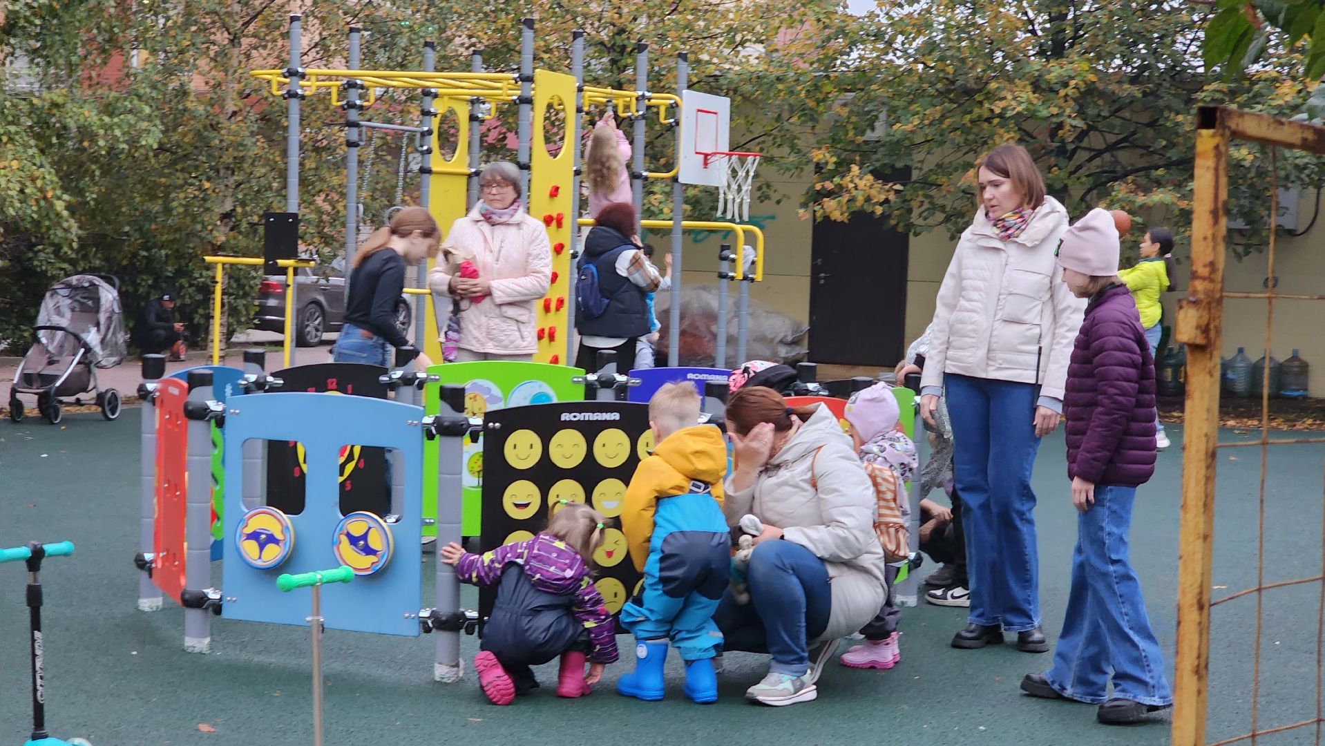 Десткая площадка, Благоустройство, Лобня,