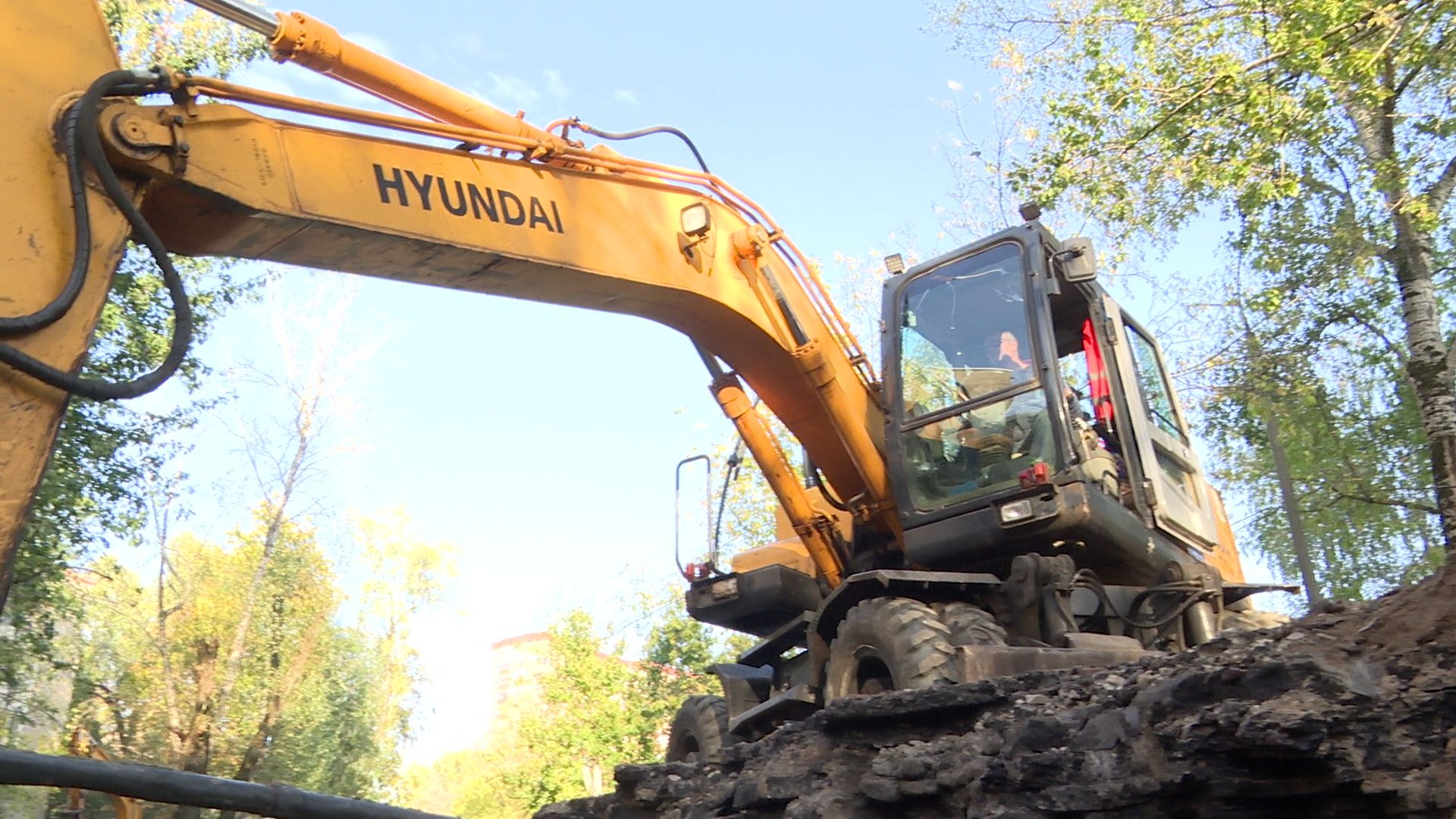 Реутов, теплотрасса, реконструкция, земляные работы,