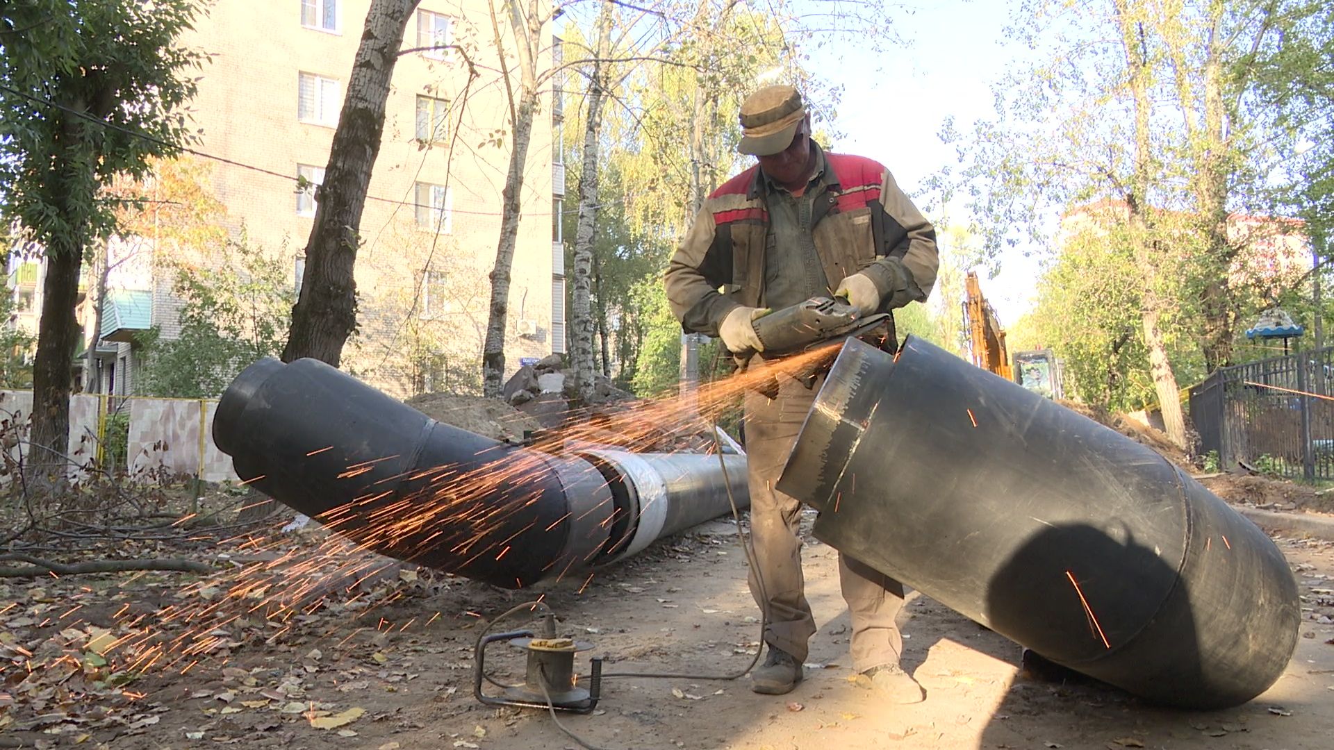 Реутов, теплотрасса, реконструкция, земляные работы,