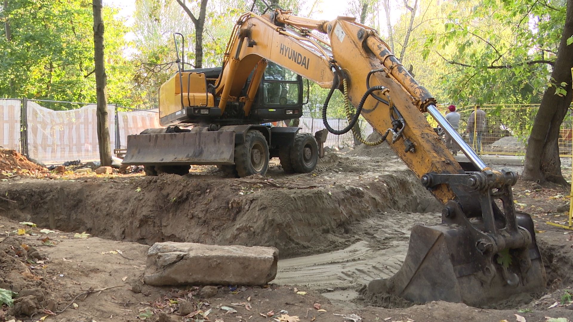 Реутов, теплотрасса, реконструкция, земляные работы,