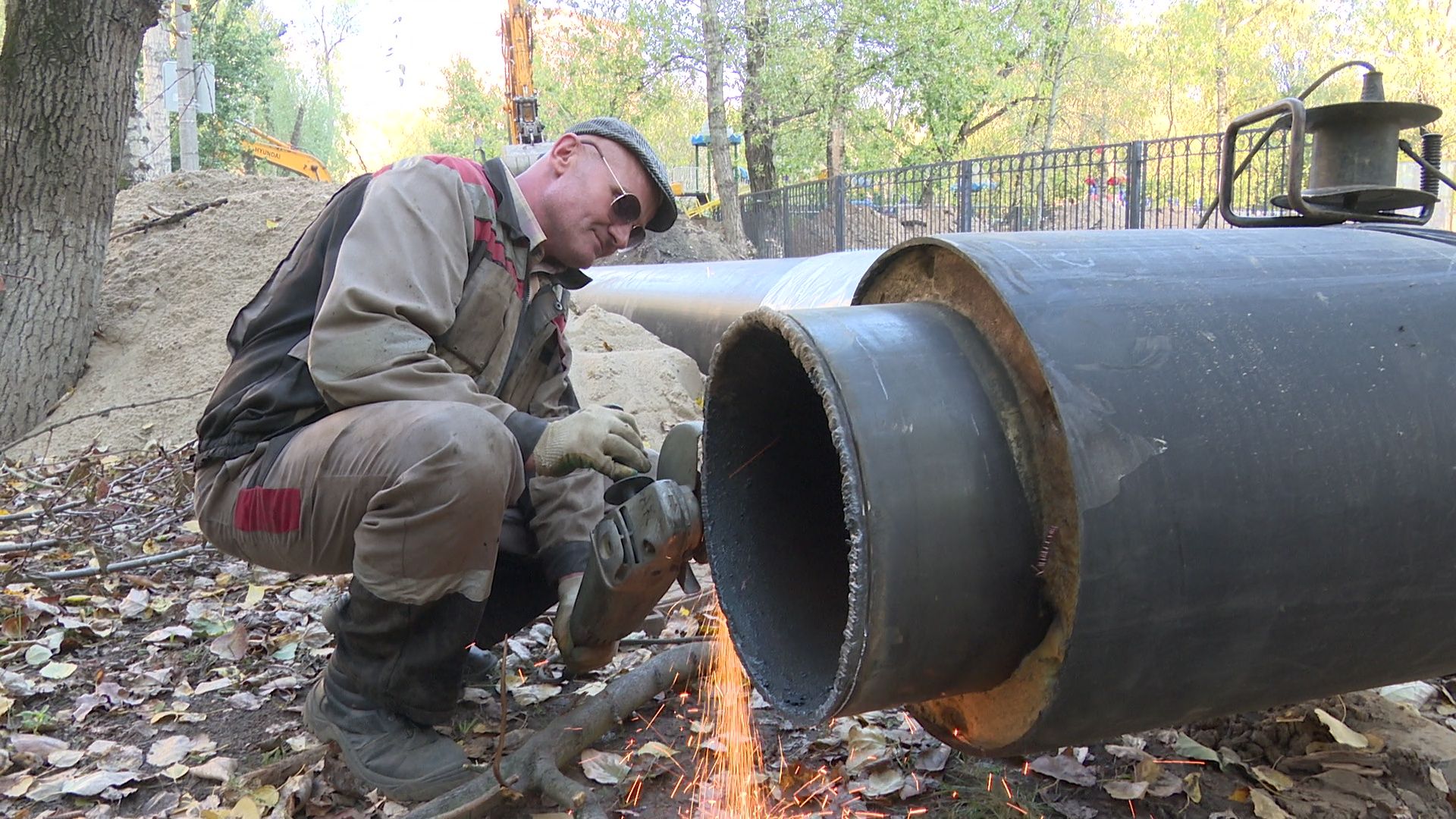 Реутов, теплотрасса, реконструкция, земляные работы,