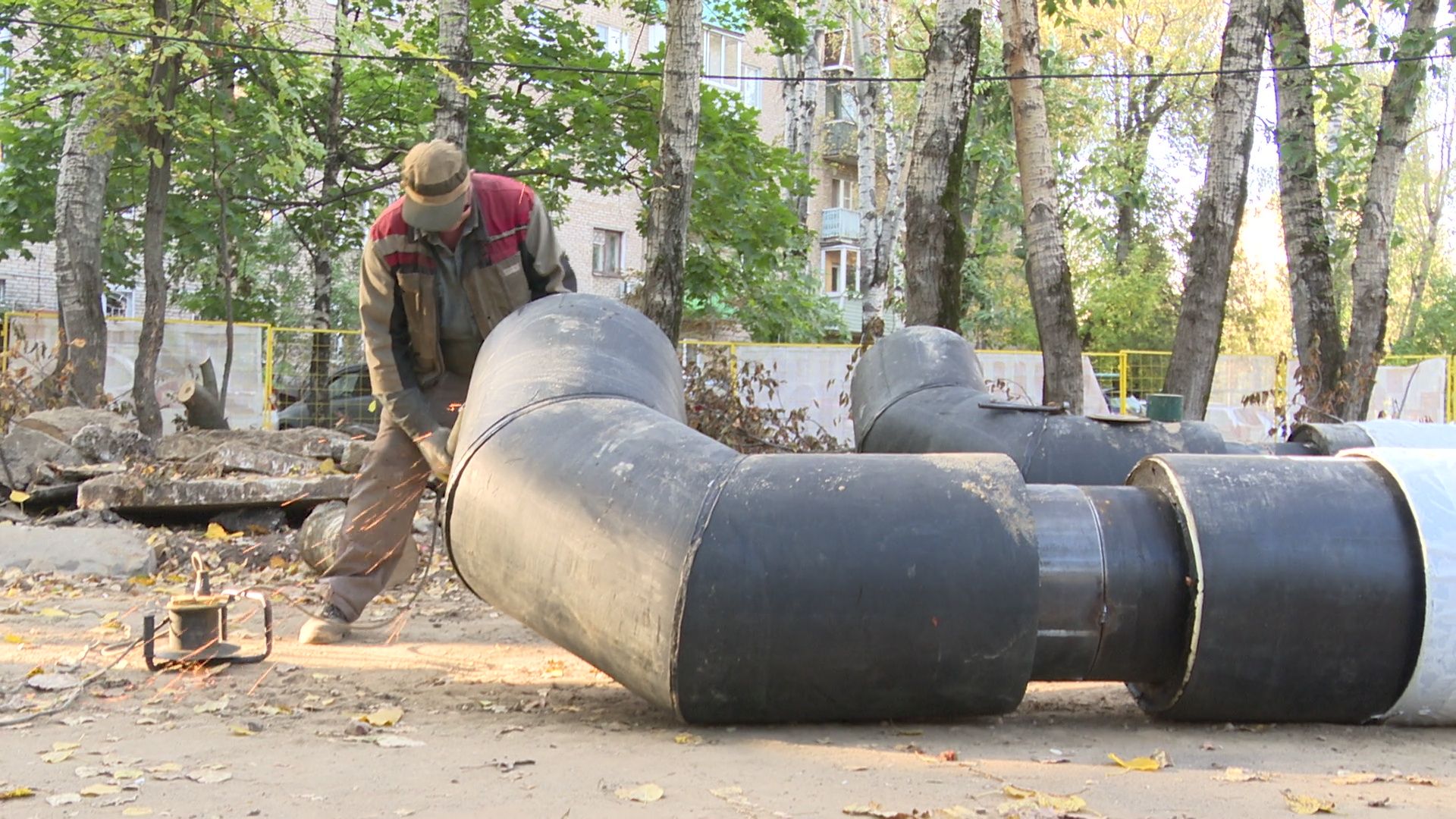 Реутов, теплотрасса, реконструкция, земляные работы,