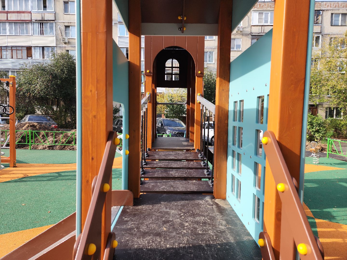 серпухов, подмосковье, комплексное благоустройство, новая детская площадка,