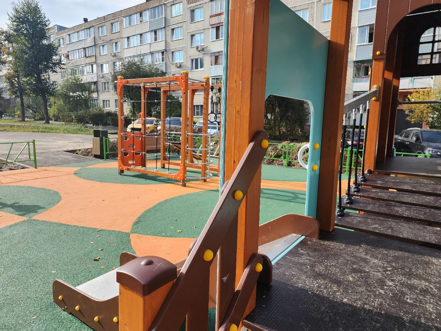 серпухов, подмосковье, комплексное благоустройство, новая детская площадка,