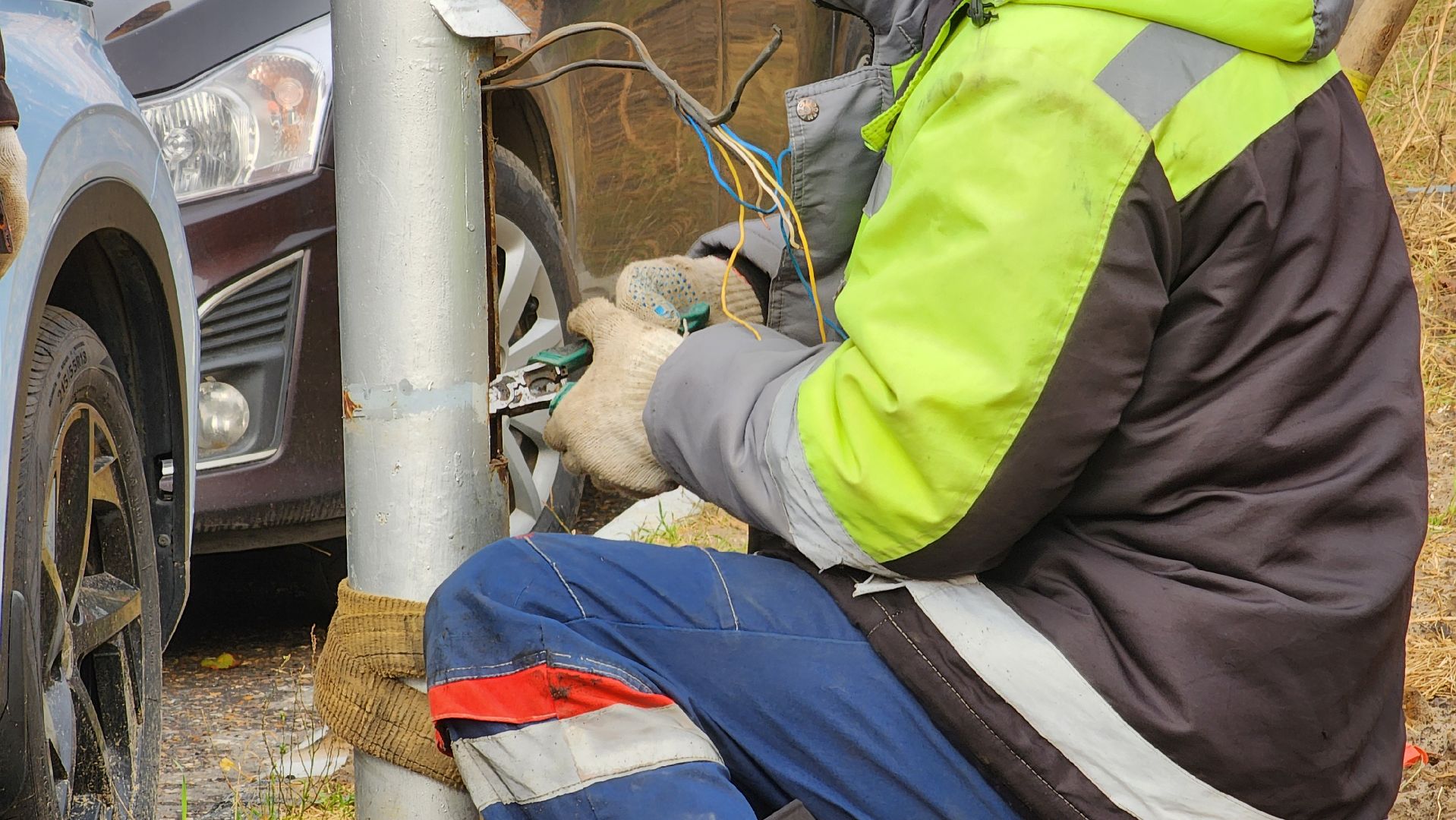 Благоустройство, освещение дорог, освещение улиц, светлый город,