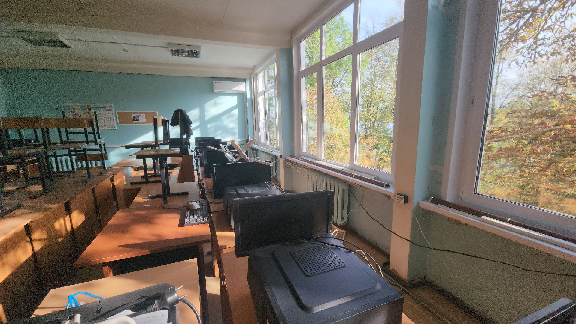 ремонт, егорьевск, окна, школа, дети, обновление,