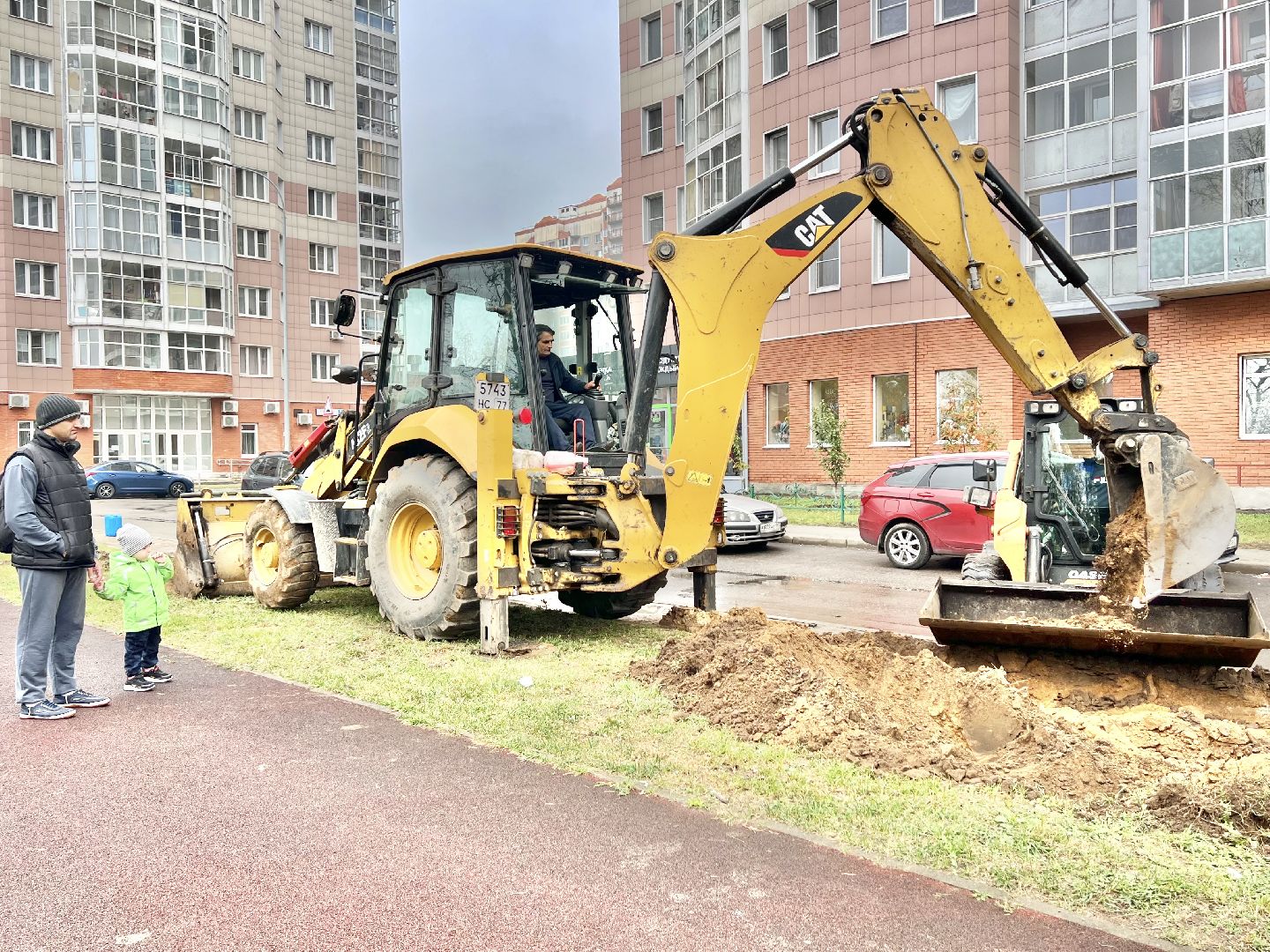 Балашиха, Подмосковье, Благоустройство дворов в Балашихе, парковочные места,