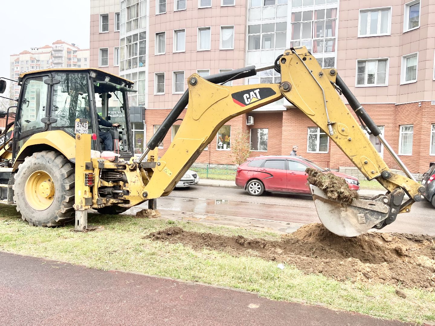 Балашиха, Подмосковье, Благоустройство дворов в Балашихе, парковочные места,